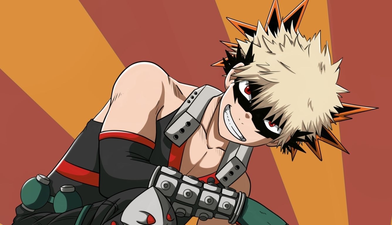 1340x770 Katsuki Bakugou From My Hero Academia HD Laptop Wallpaper, HD Anime 4K Wallpaper, Image, Photo and Background, Desktop