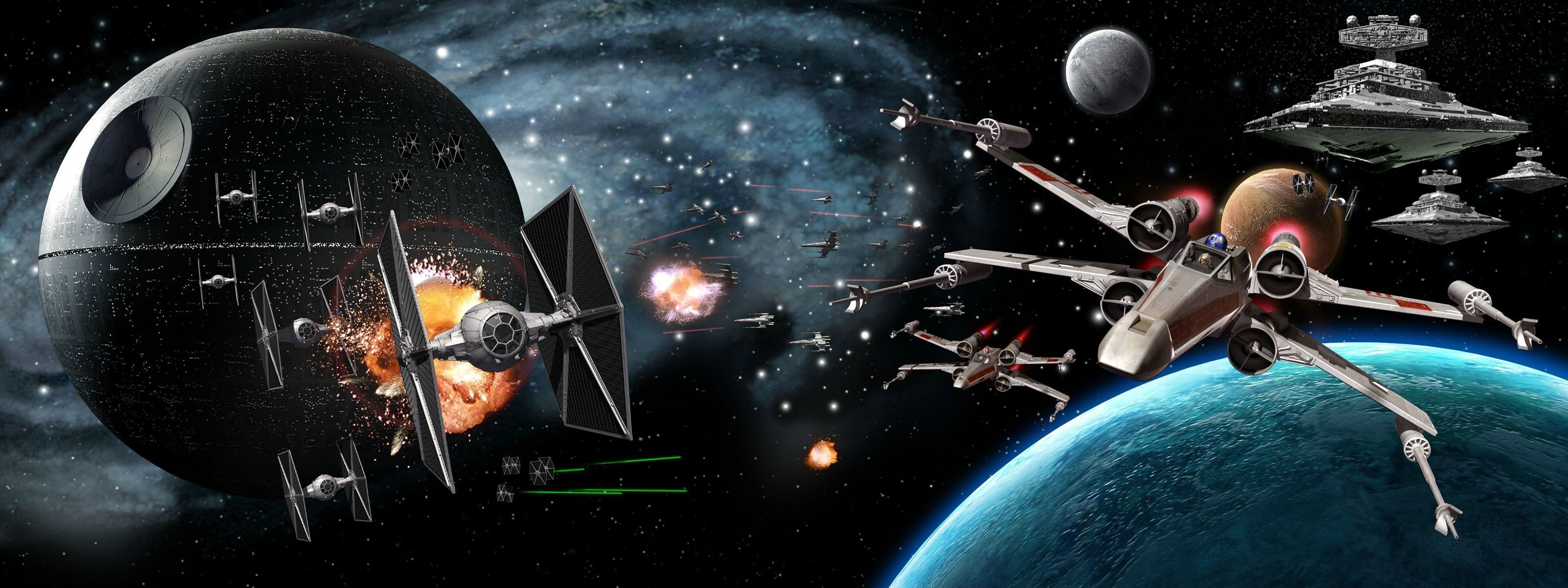 3200x1200 Dual screen background. Star wars wallpaper, Star wars awesome, Star wars background, Dual Screen