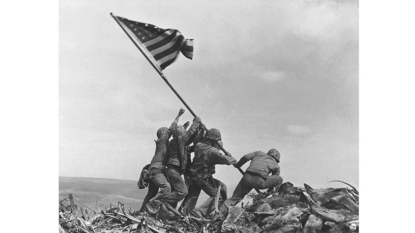 1400x790 Marine in iconic Iwo Jima flag photo was misidentified, Desktop