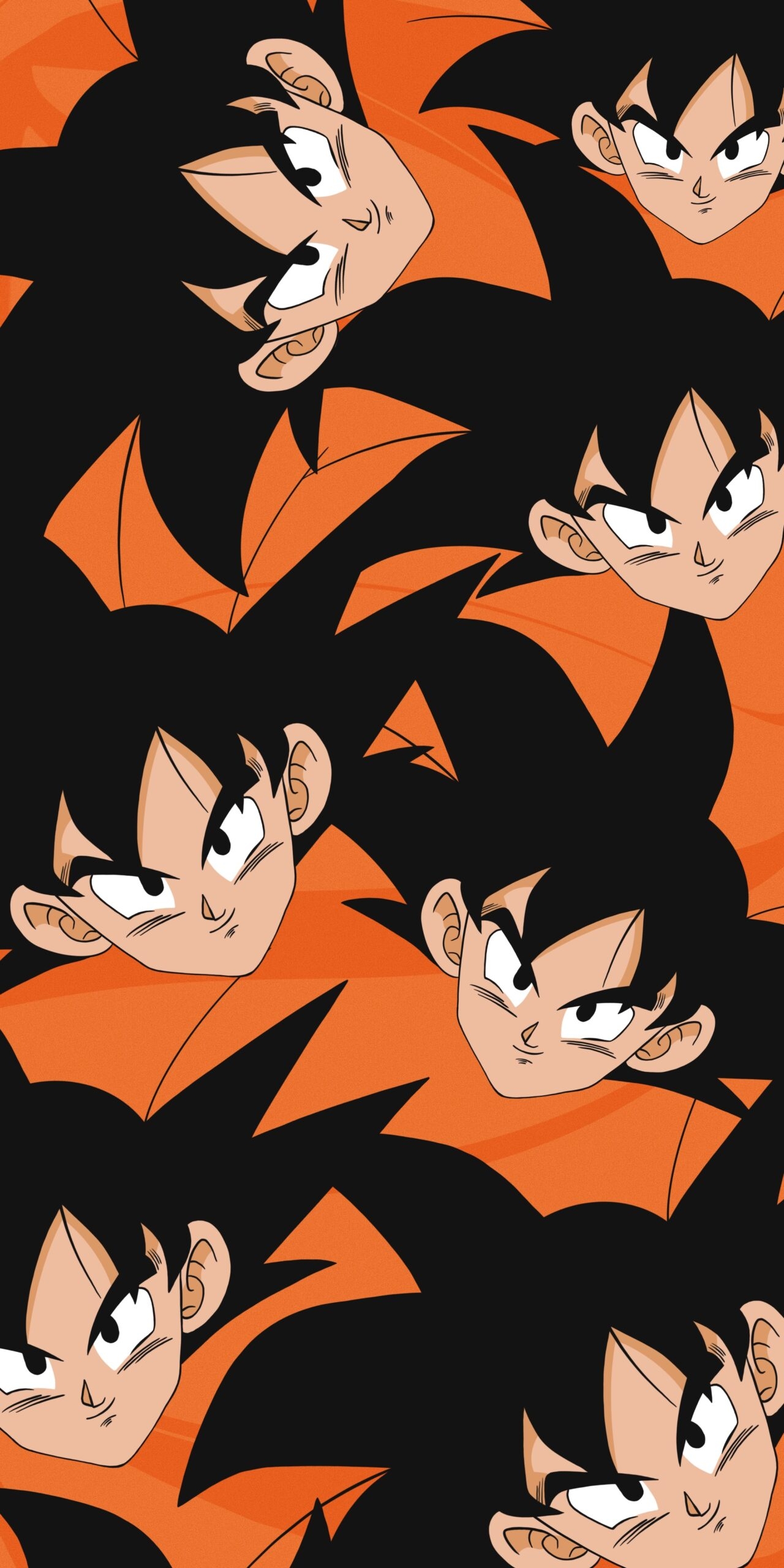 1280x2560 Dragon Ball Z Goku Orange Wallpaper, Phone