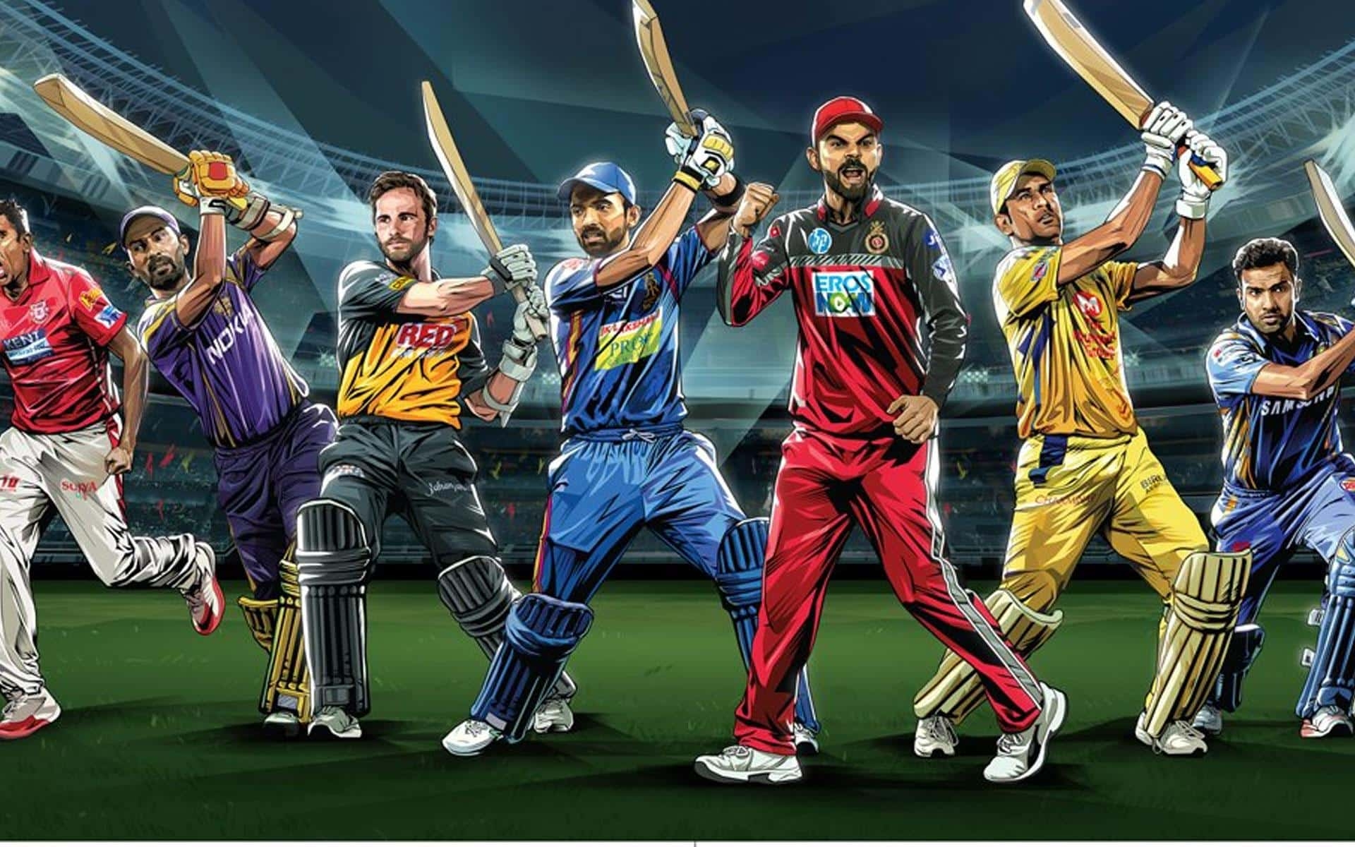 1920x1200 IPL 2023 DP Image, All teams logos, HD Wallpaper, Trophy Photo, Desktop