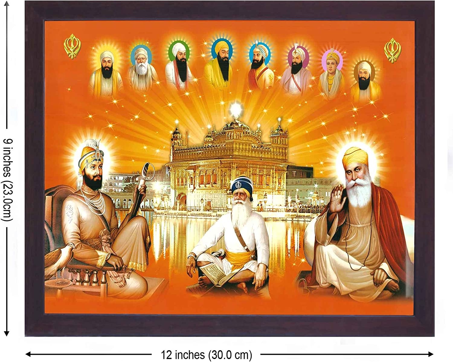 1500x1200 Amazon.com Deep Singh ji Warrior with Other Ten Sikh guru's, Desktop