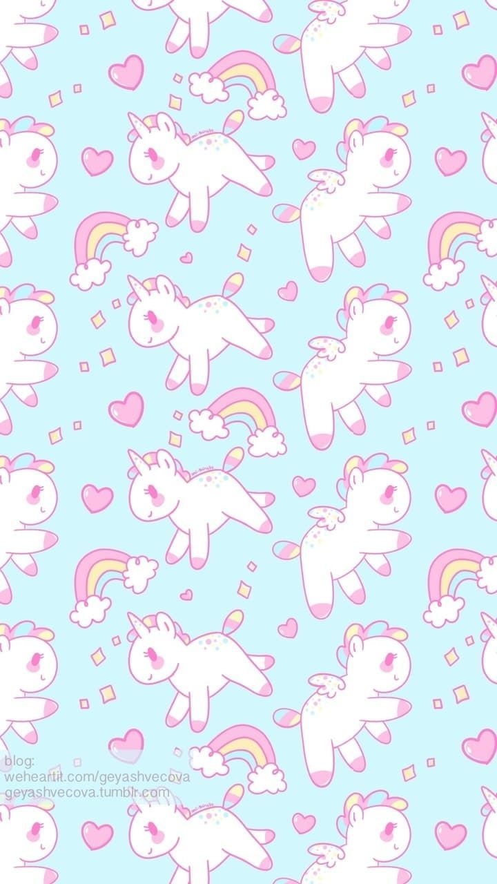 720x1280 Background Tumblr Pastel Unicorn Wallpaper Free Wallpaper Pastel Cute Unicorn HD Wallpaper, Phone