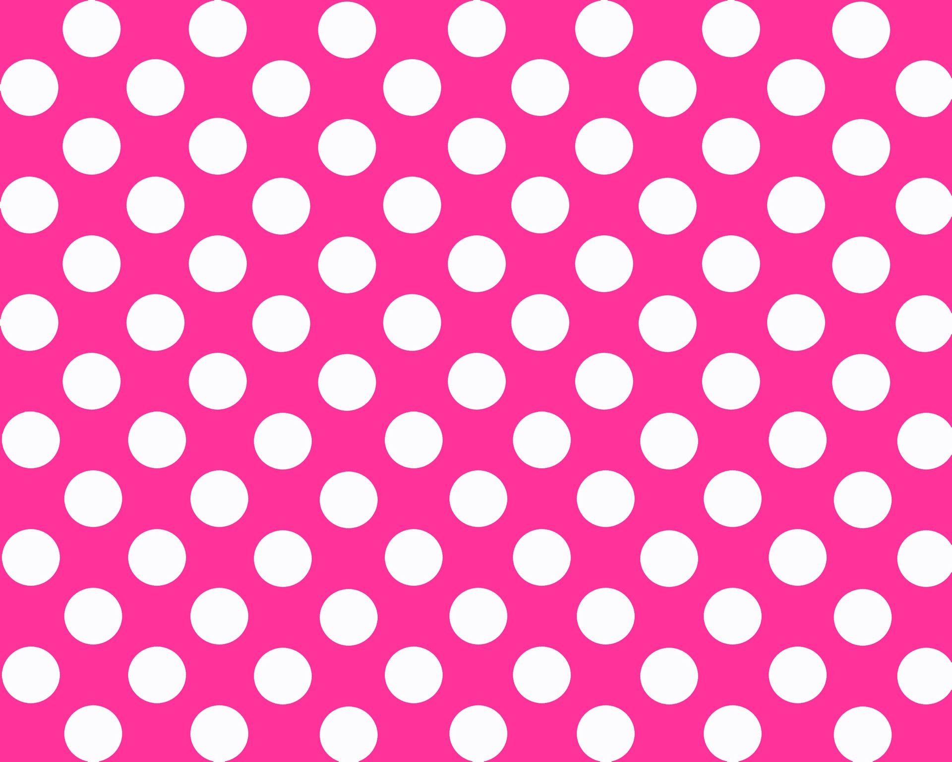 1920x1540 Pink and White Polka Dot Wallpaper Free Pink and White Polka Dot Background, Desktop