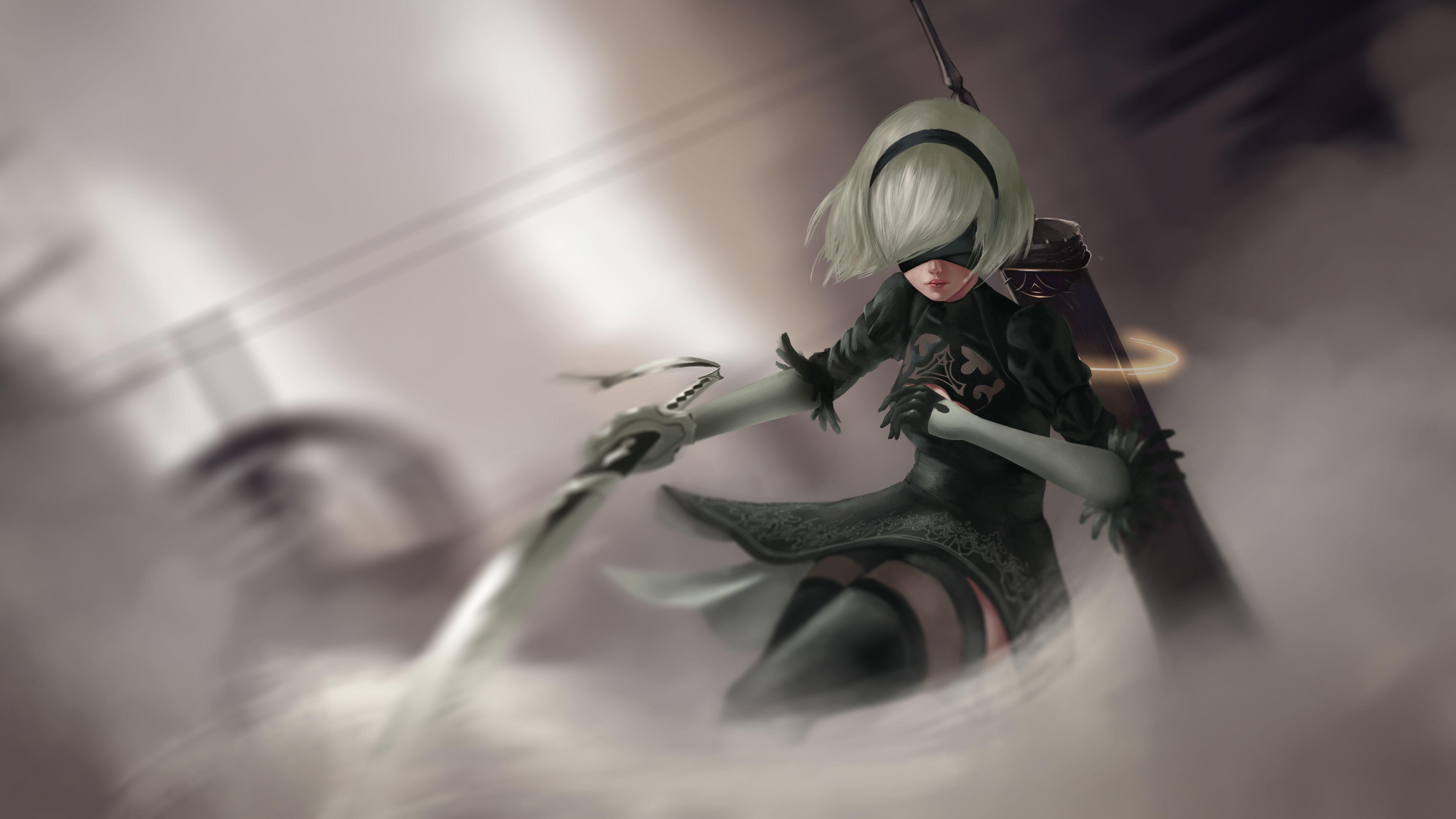 5760x3240 NieR: Automata HD Wallpaper, Desktop