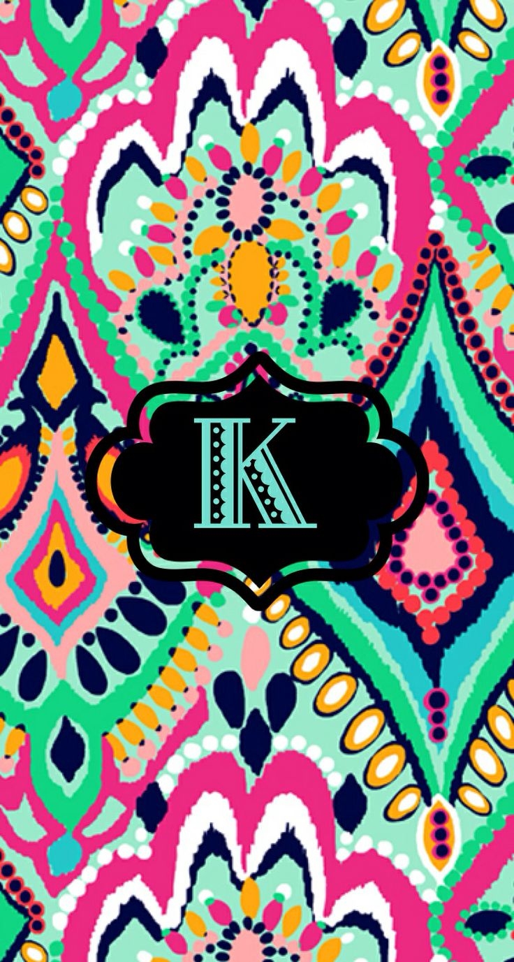 740x1380 Free download monogram wallpaper by kyla r lilypulitzer more iphone wallpaper [] for your Desktop, Mobile & Tablet. Explore Cute Letter K Wallpaper. Love Letter Wallpaper, Letter S Wallpaper, Phone