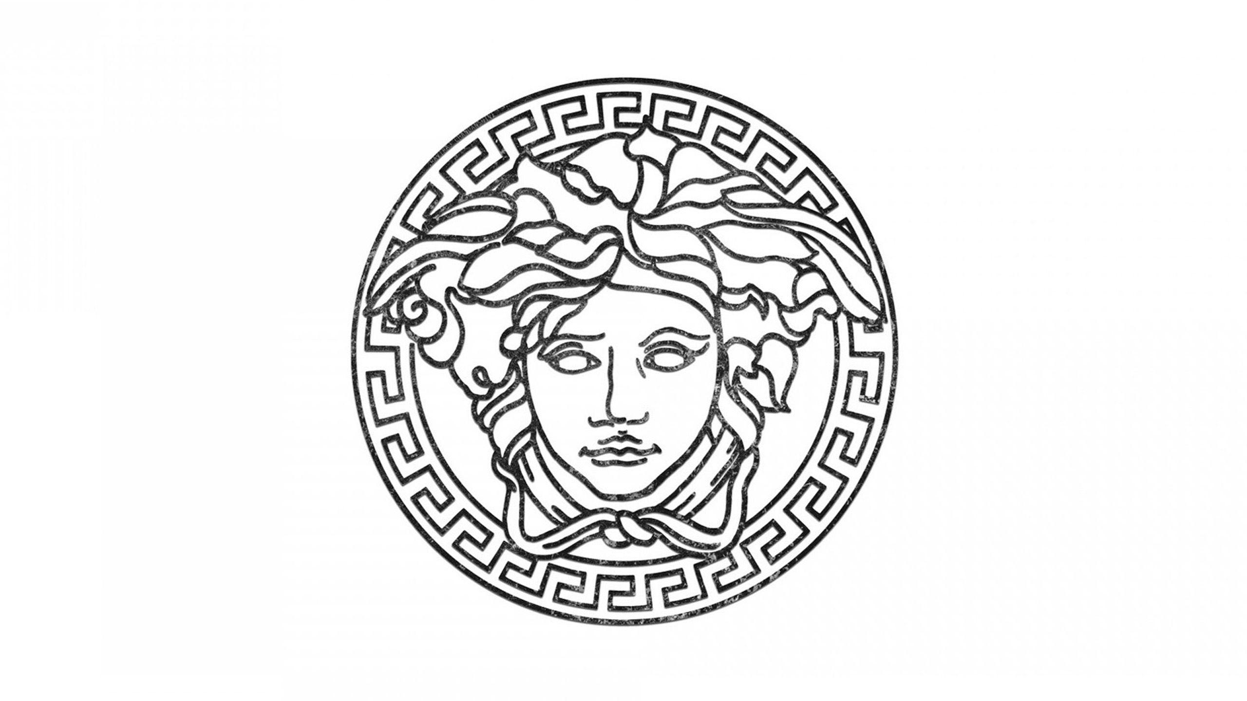 2560x1440 Versace logo white wallpaper, HD Wallpaper Downloads, Desktop