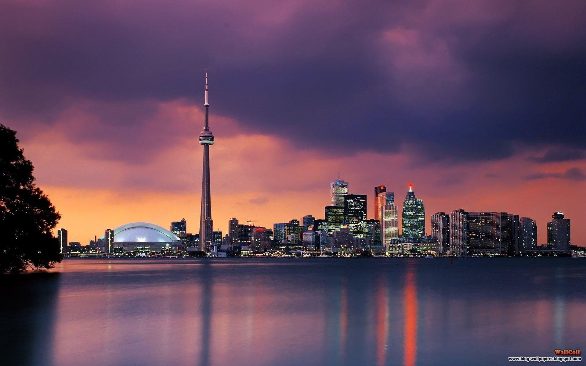 1920x1200 Cityscapes Skylines Night Toronto Cities Night City Fresh New Hd, Desktop