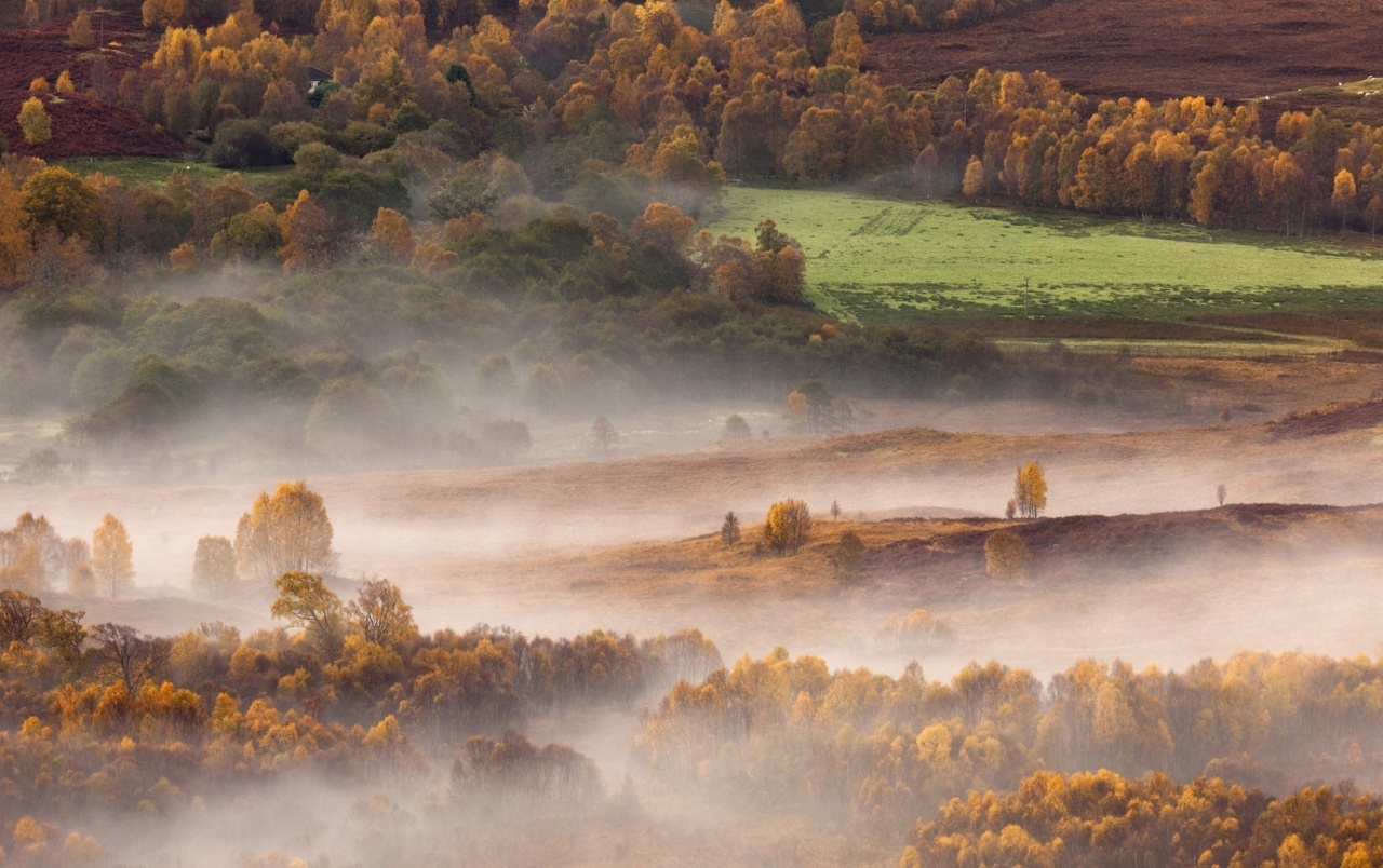 1280x810 Scottish Misty Morning Wallpaper Wallpaper Scotland, Desktop