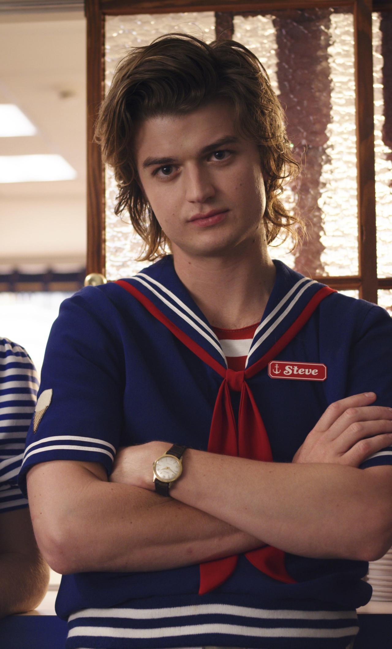 1280x2120 Maya Hawke and Joe Keery Stranger Things 2019 iPhone 6, Phone