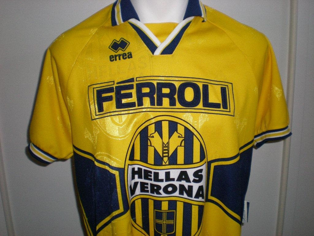 1030x770 Hellas Verona F.C. Home fotbollströja 1996, Desktop