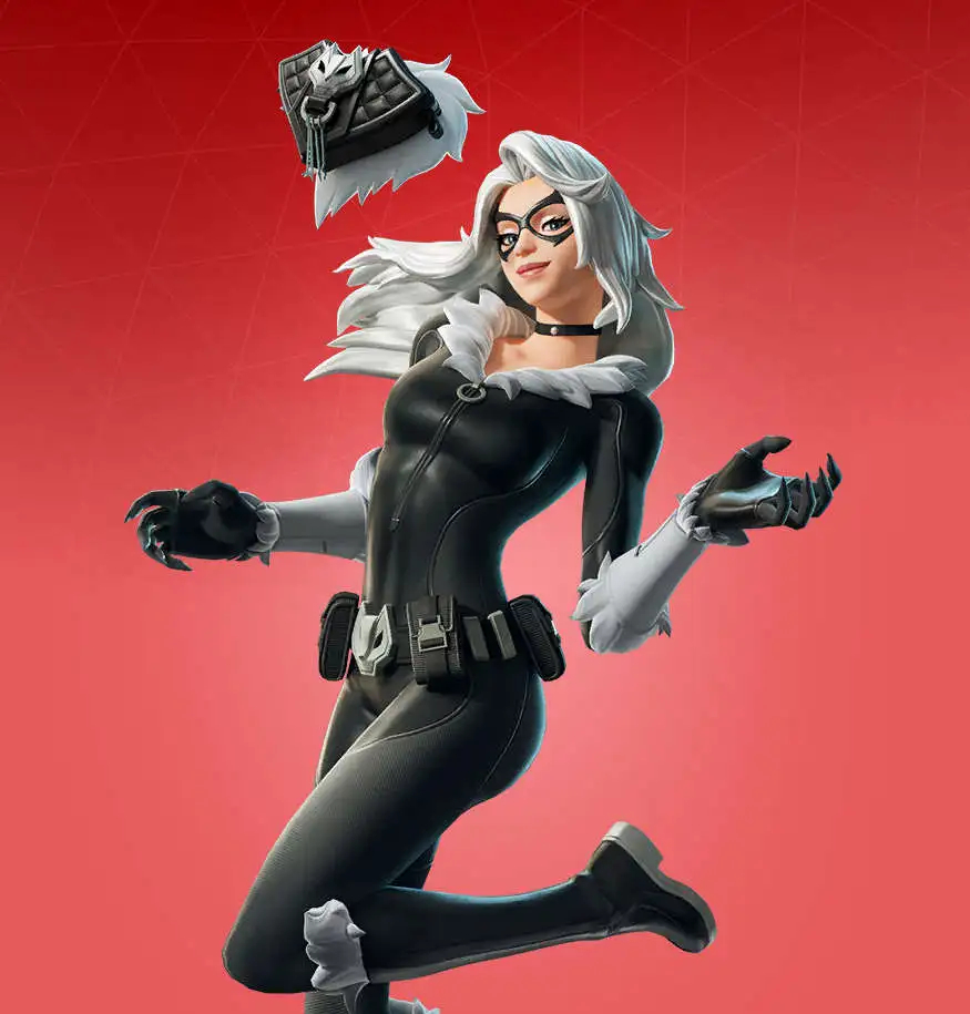 880x920 Black Cat Fortnite wallpaper, Phone