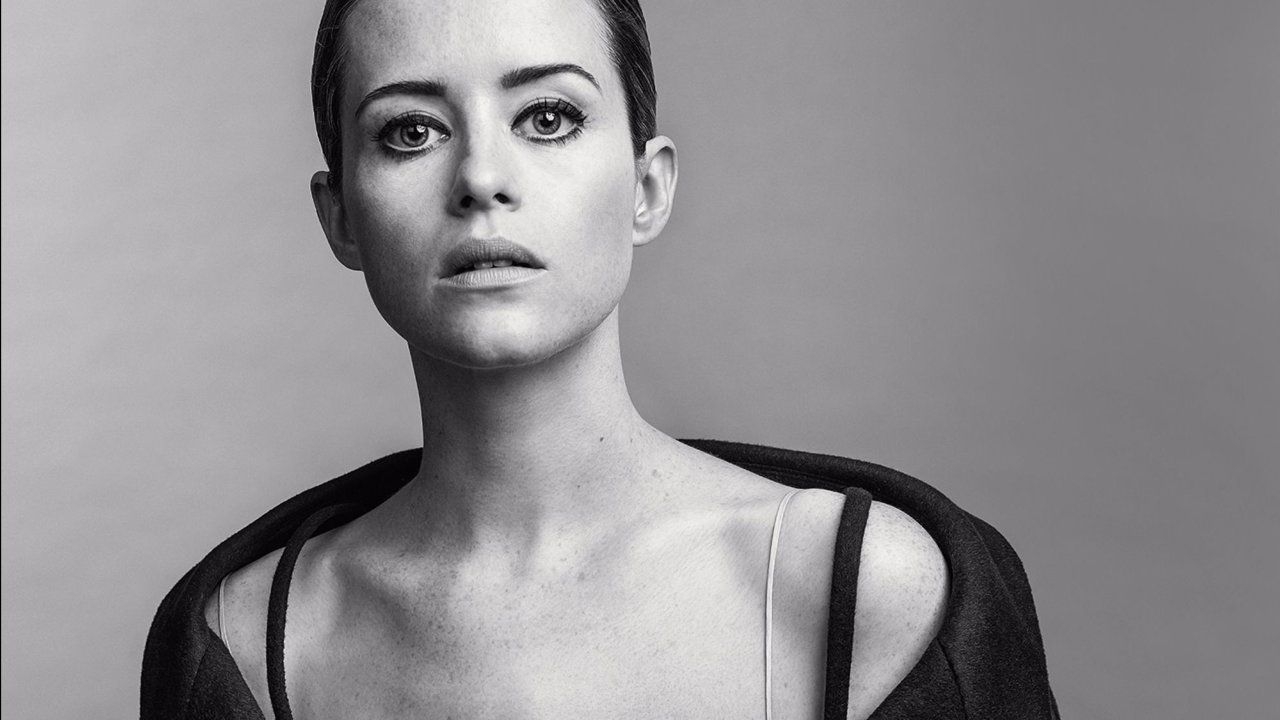 1280x720 Claire Foy Monochrome 720P Wallpaper, HD Celebrities 4K Wallpaper, Image, Photo and Background, Desktop