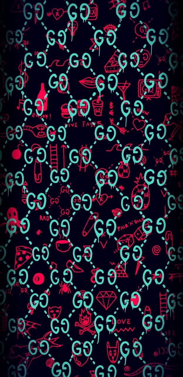 630x1280 Gucci Gang Supreme wallpaper, Phone