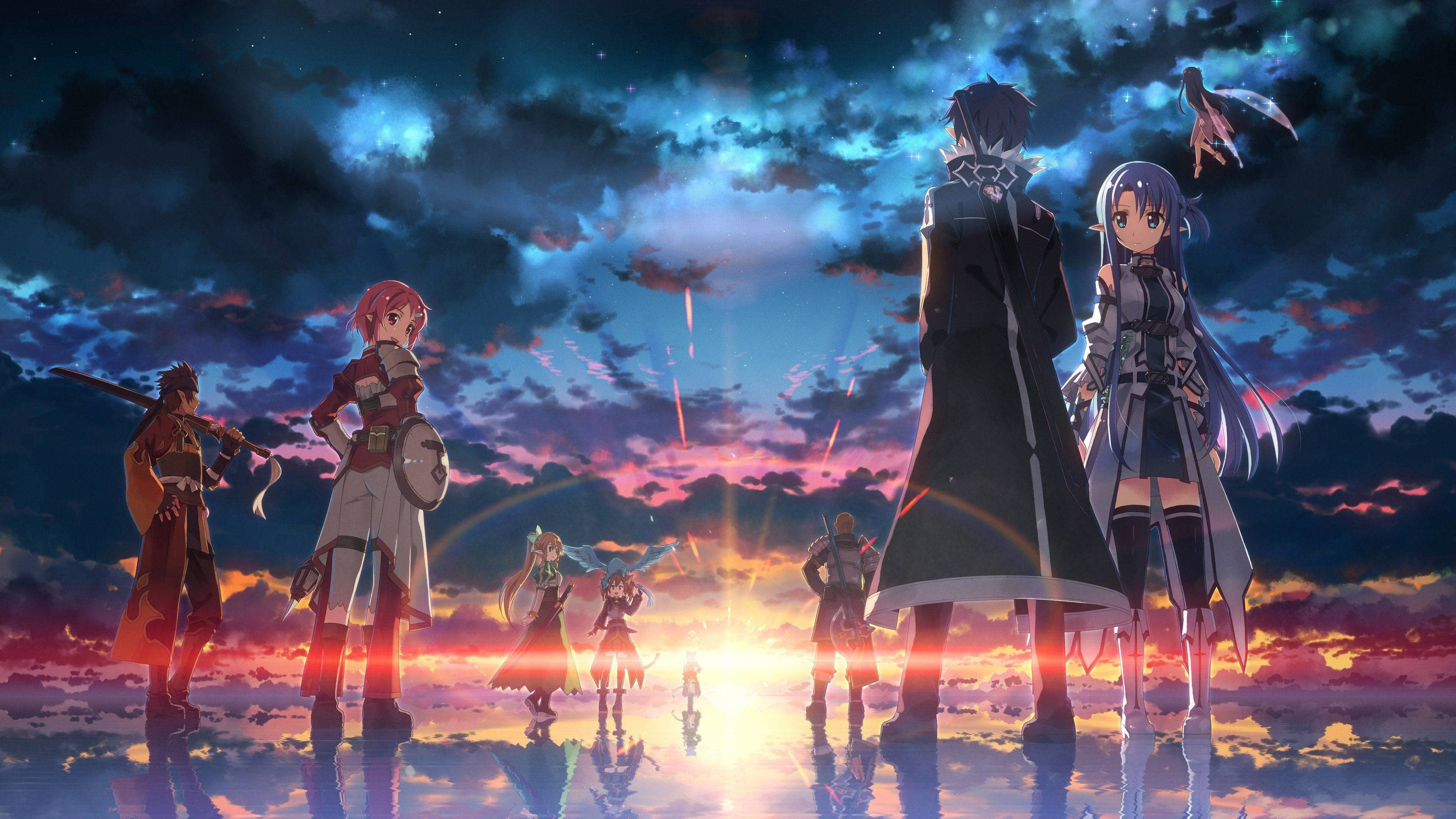 3840x2160 Download Sword Art Online Wallpaper, Desktop