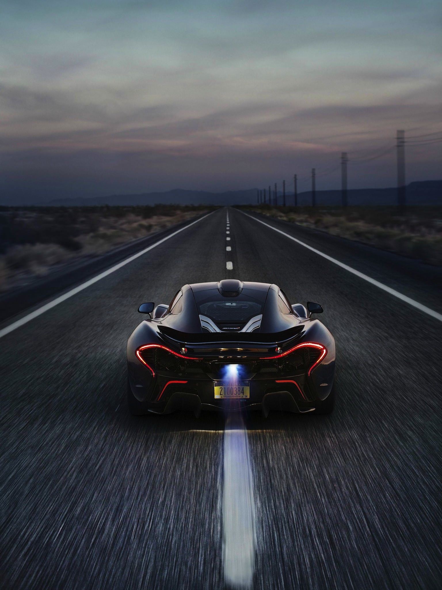 1540x2050 McLaren P1 & iPad Wallpaper, Phone