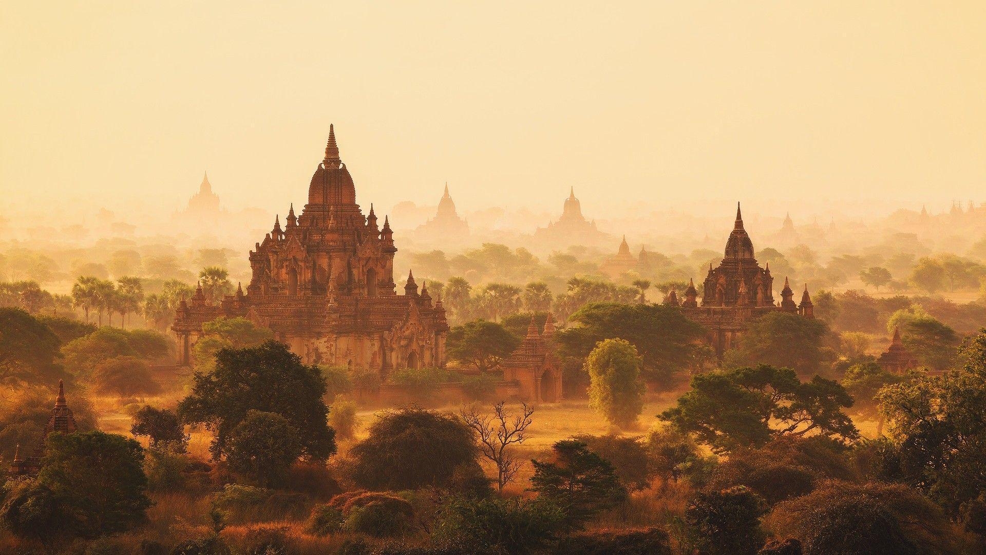 1920x1080 artwork, Painting, Myanmar, Burma Wallpaper HD / Desktop, Desktop