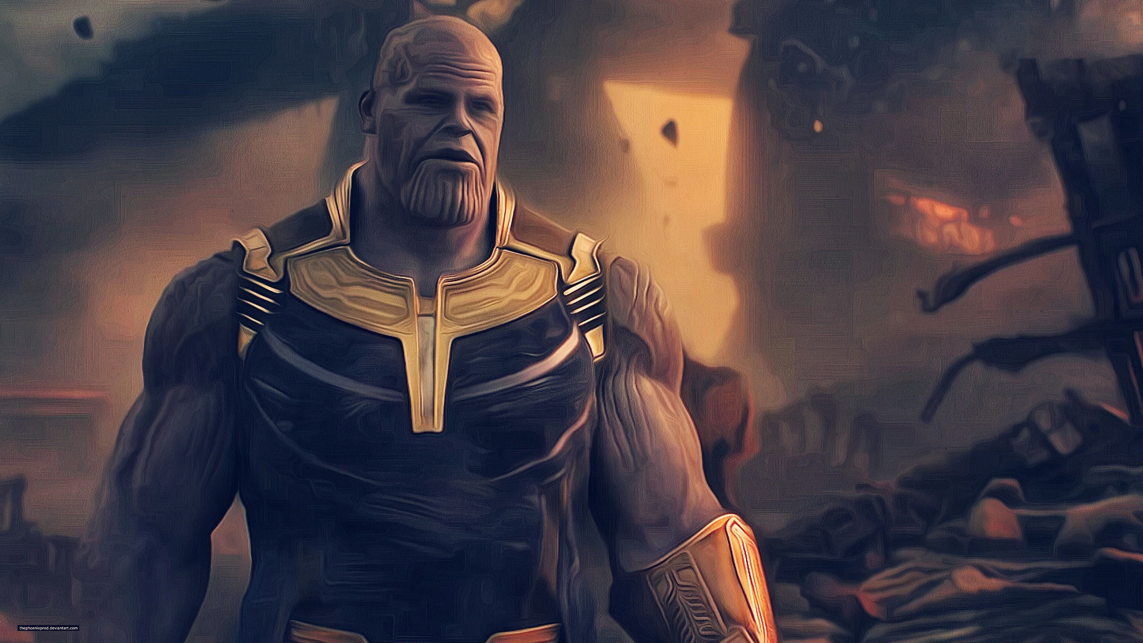 3840x2160 Wallpaper 4k Thanos Avengers: Infinity War 4K Avengers Infinity, Desktop