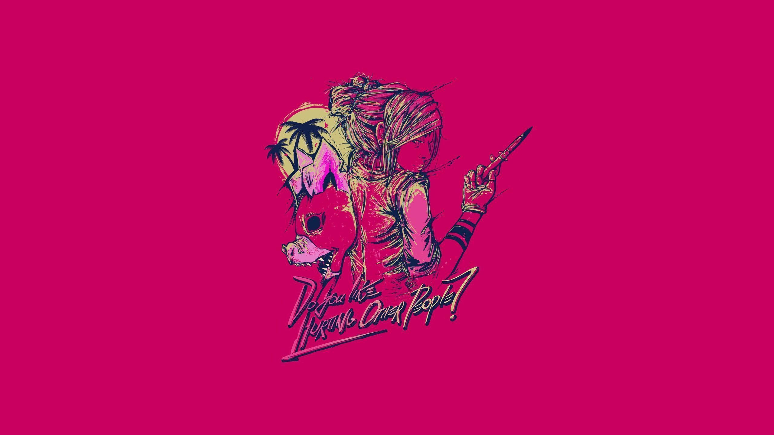 2560x1440 Hotline Miami HD Wallpaper, Desktop