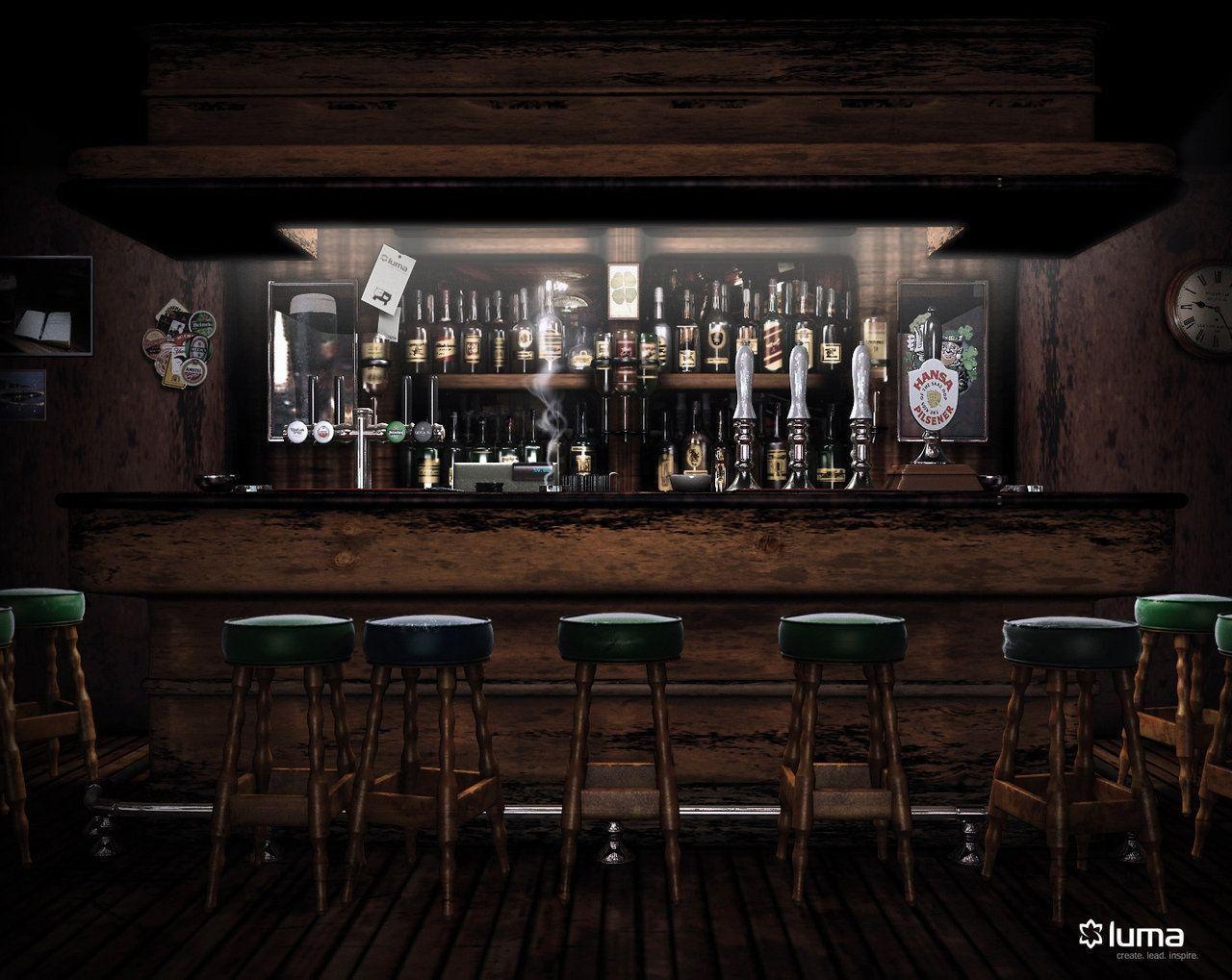 1280x1020 Irish Pub Background, Desktop