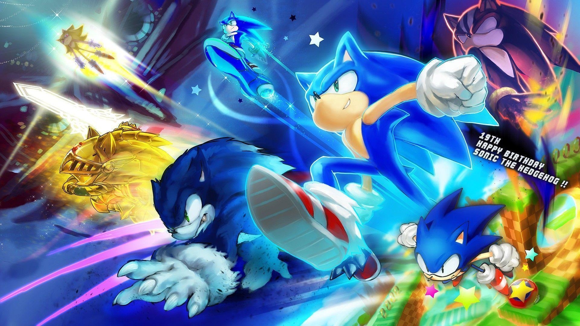 1920x1080 Wallpaper For > Sonic Wallpaper, Desktop