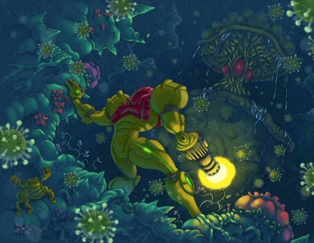 1030x800 Metroid Wallpaper, Desktop