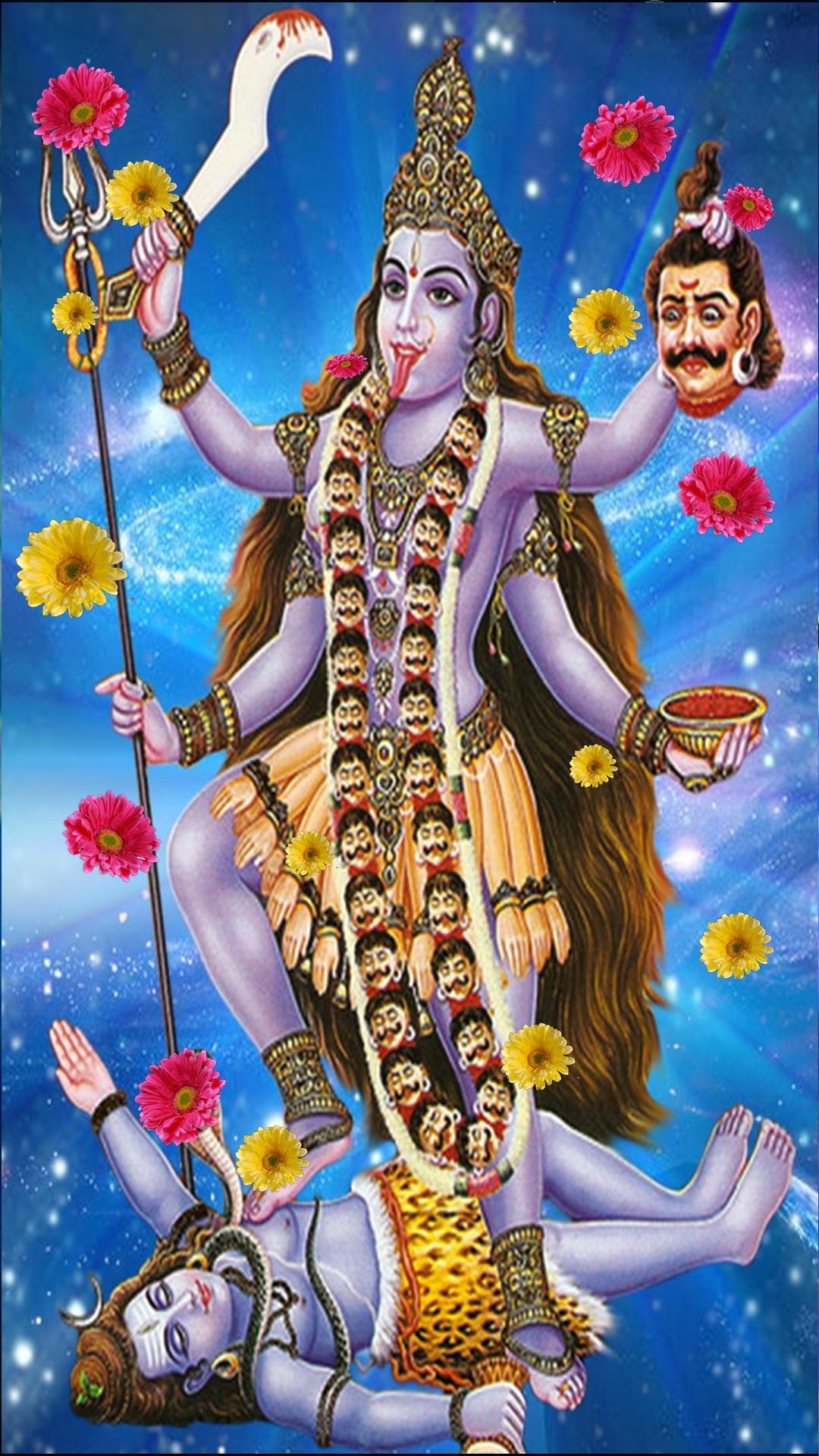 1080x1920 Maa Kali HD Live Wallpaper for Android, Phone