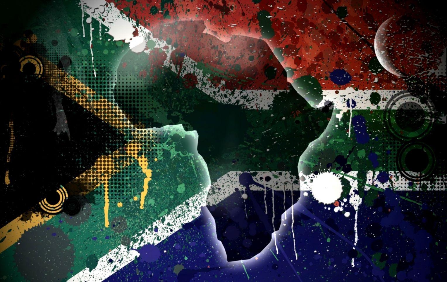 1530x970 South Africa Flag Wallpaper Background, Desktop