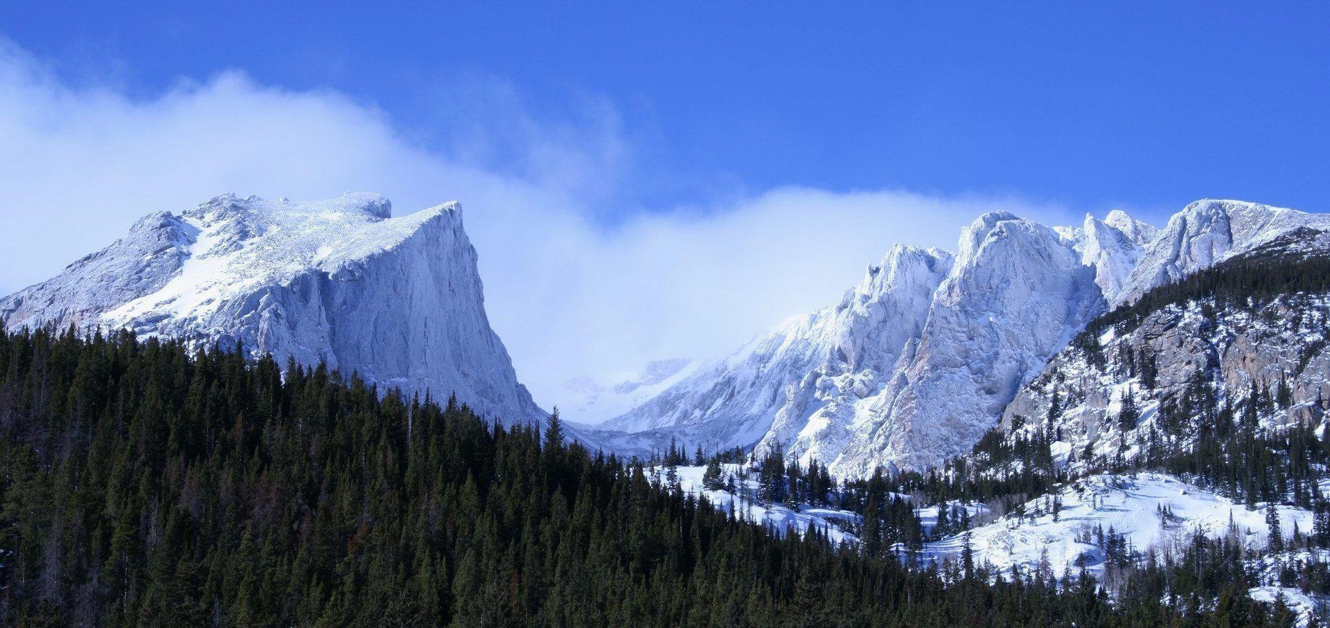 1920x910 Glacier Basin, Rocky Mountain National Park, Colorado Travel, Dual Screen