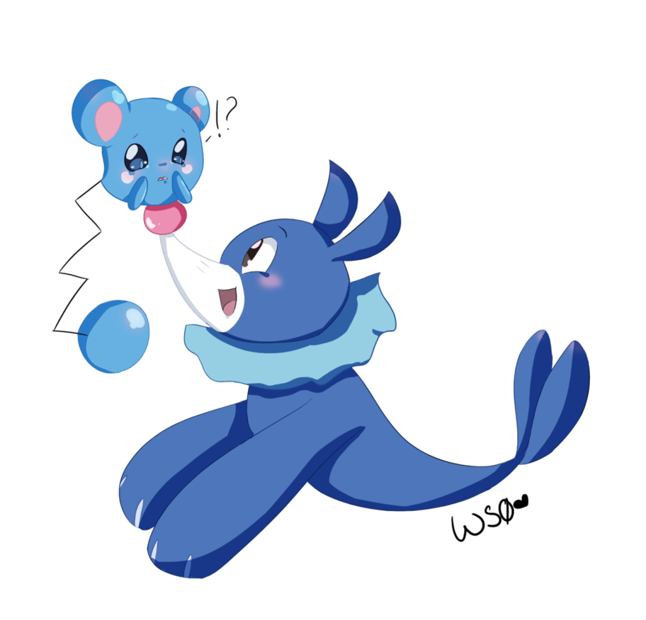 920x880 Azurill and Popplio, Desktop