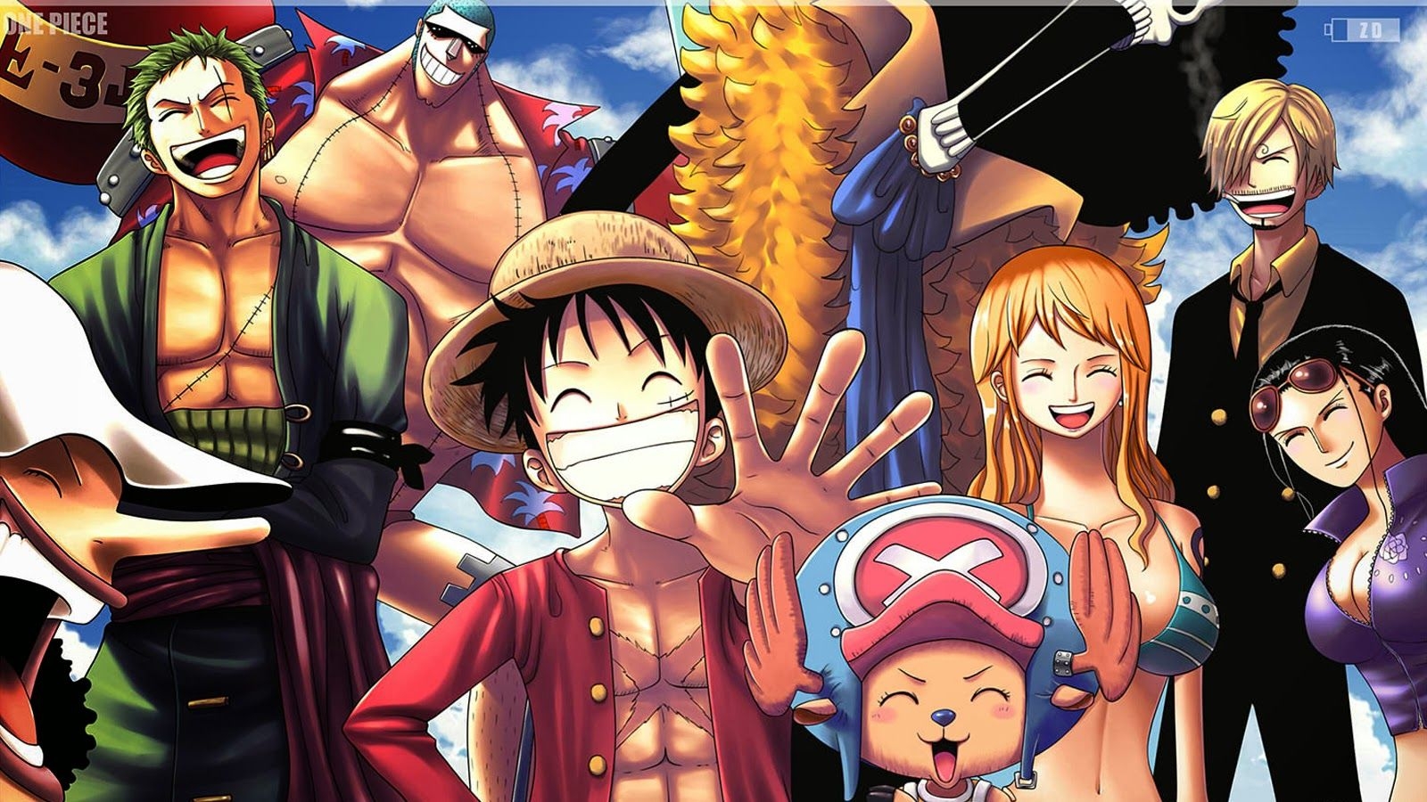 1600x900 One Piece Straw Hat Wallpaper, Desktop