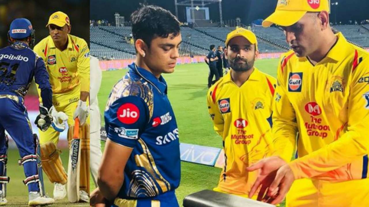 1280x720 IPL 2018: CSK V S MI- MS Dhoni's Picture With Fellow Jharkhand Boy, Desktop