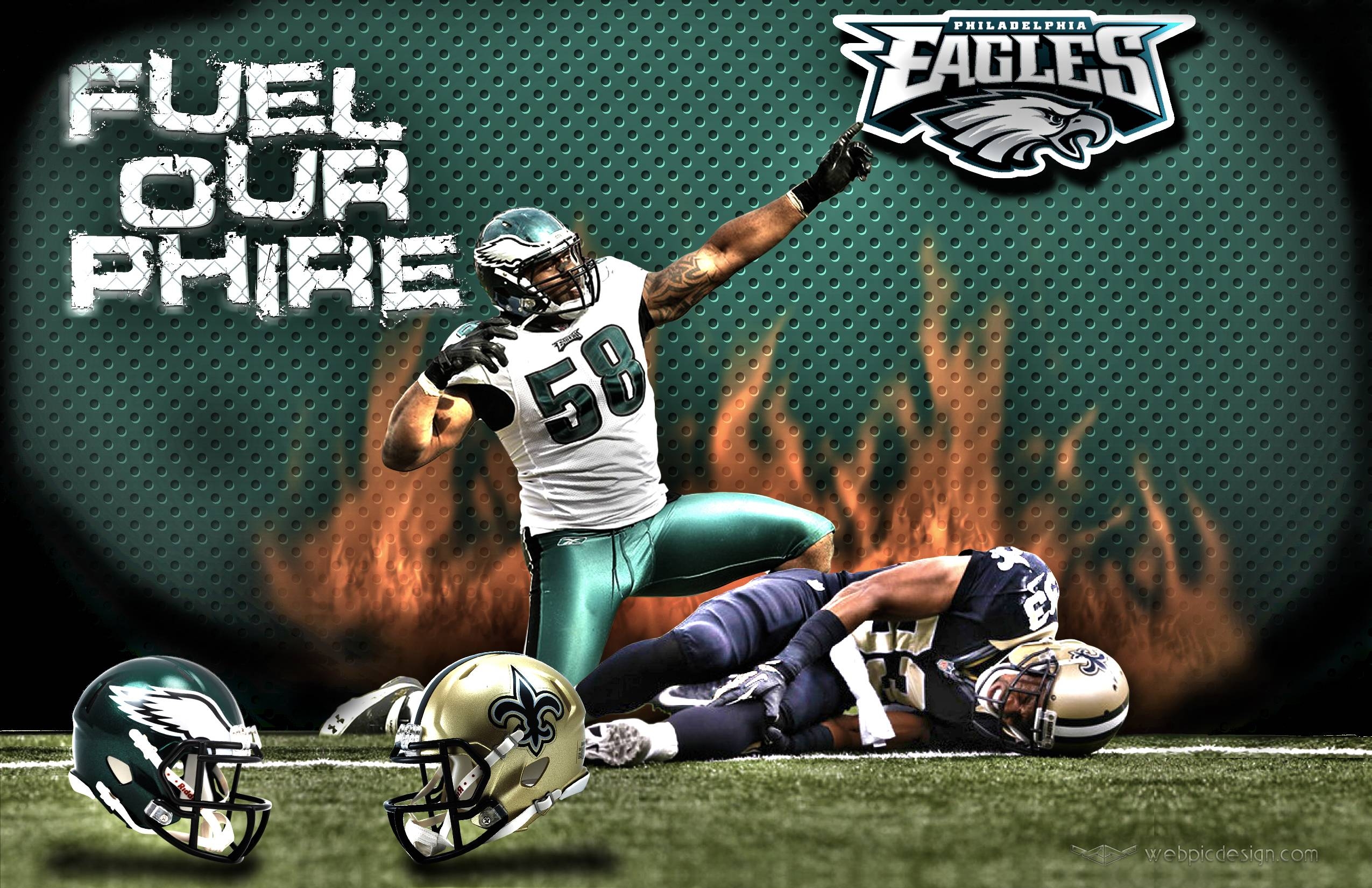 2550x1650 Philadelphia Eagles New Orleans Saints Wallpaper Webpic Design Inc, Desktop