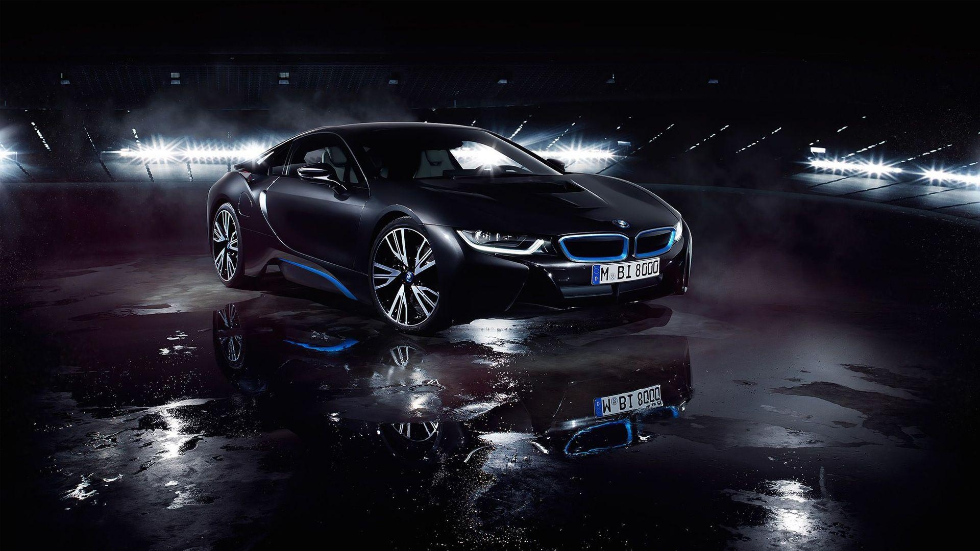 1920x1080 BMW i8 Matte Black Wallpaper. HD Car Wallpaper, Desktop