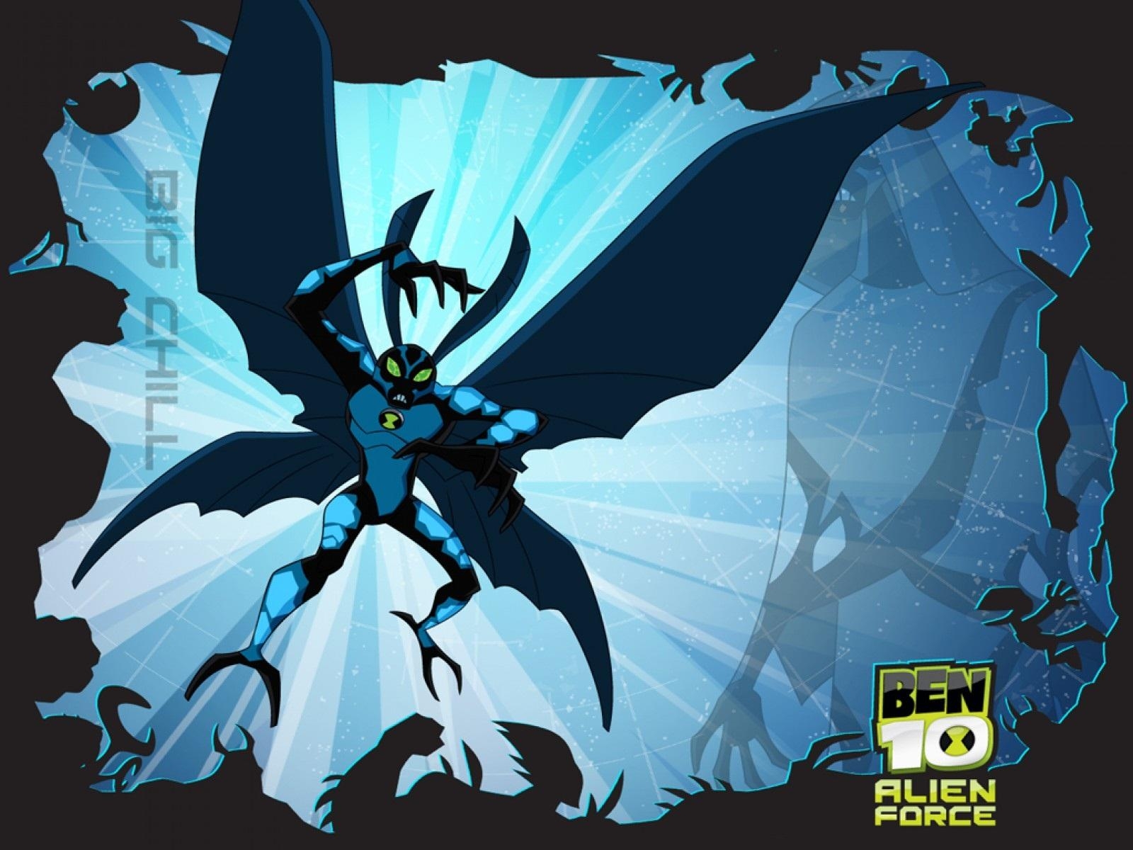 1600x1200 Ben 10 Alien Force Big Chill wallpaper, Desktop