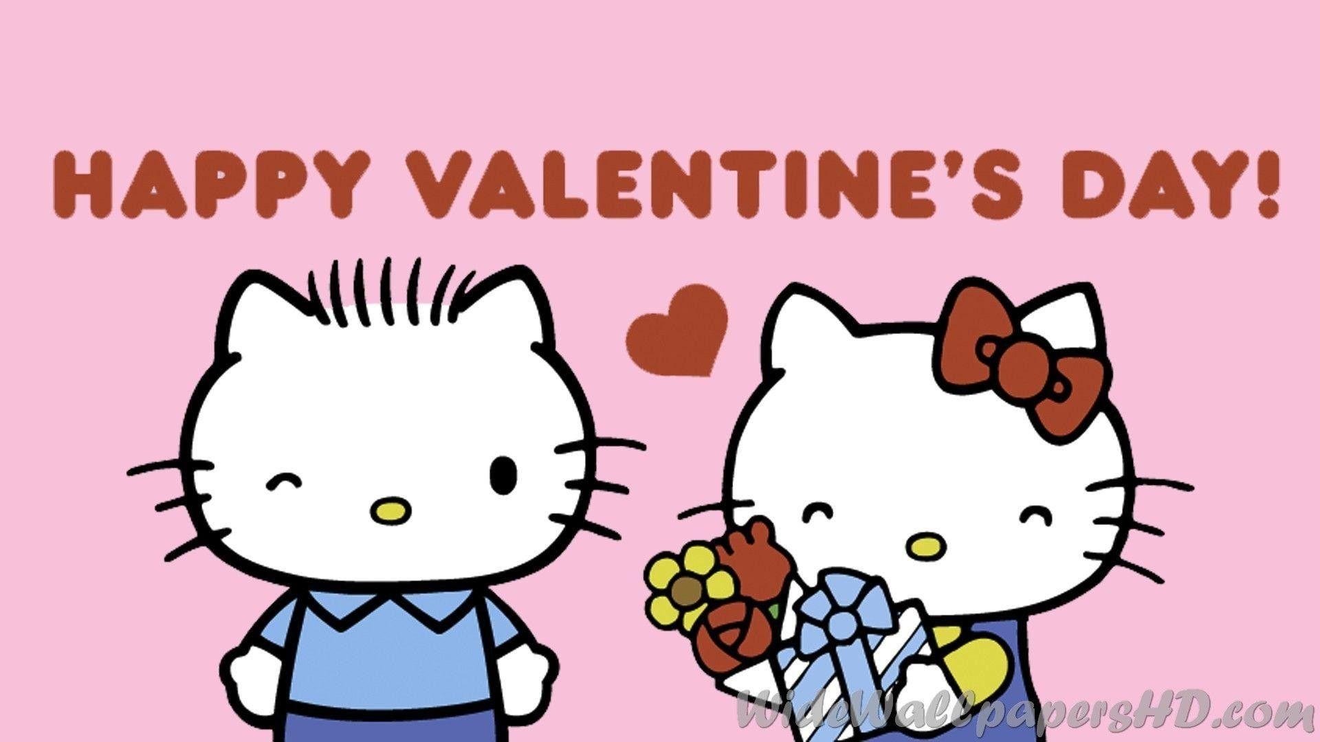 1920x1080 Hello Kitty Valentine Wallpaper Free Hello Kitty Valentine Background, Desktop