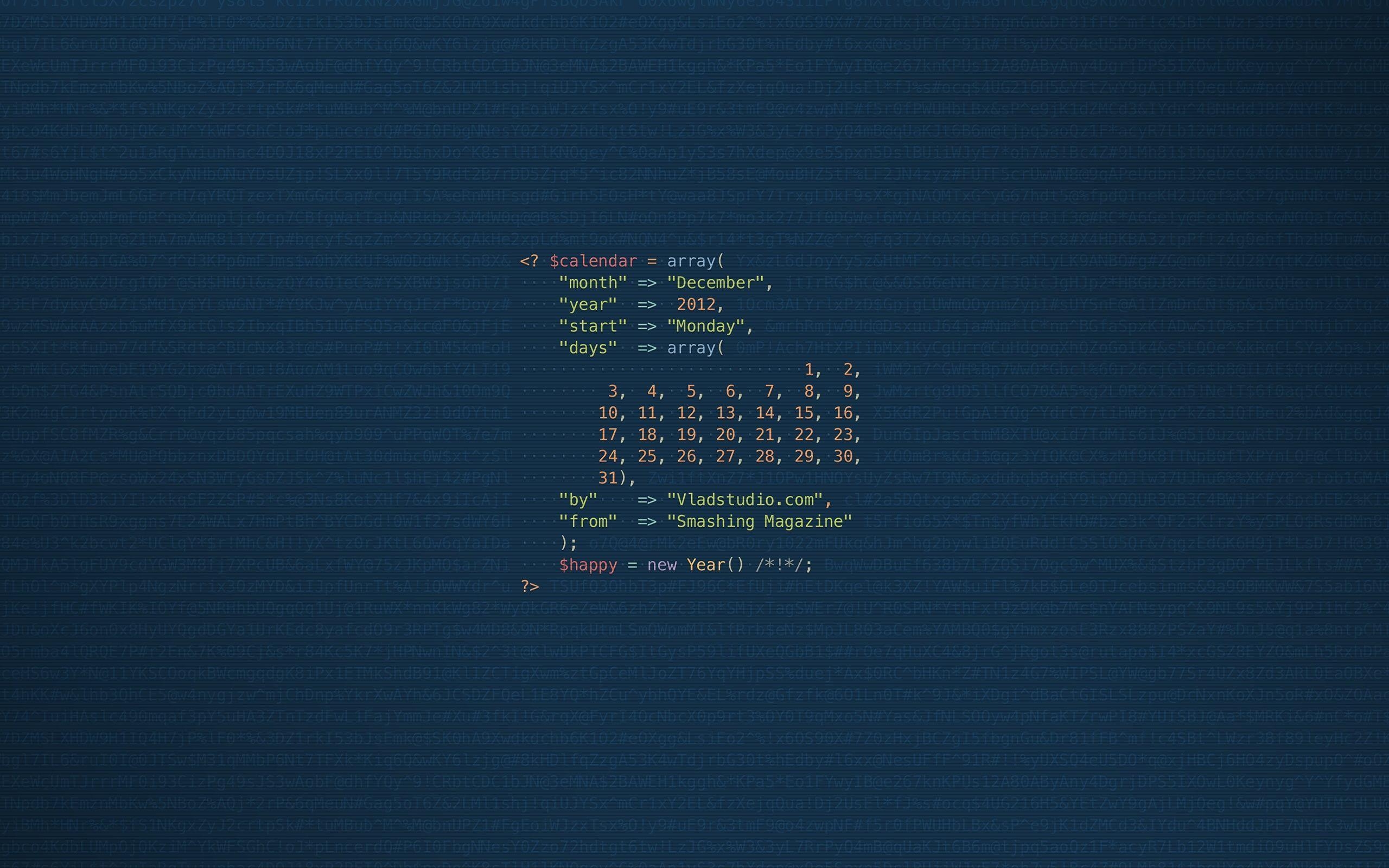 2560x1600 Intelligent Programing Code Wallpaper, Desktop