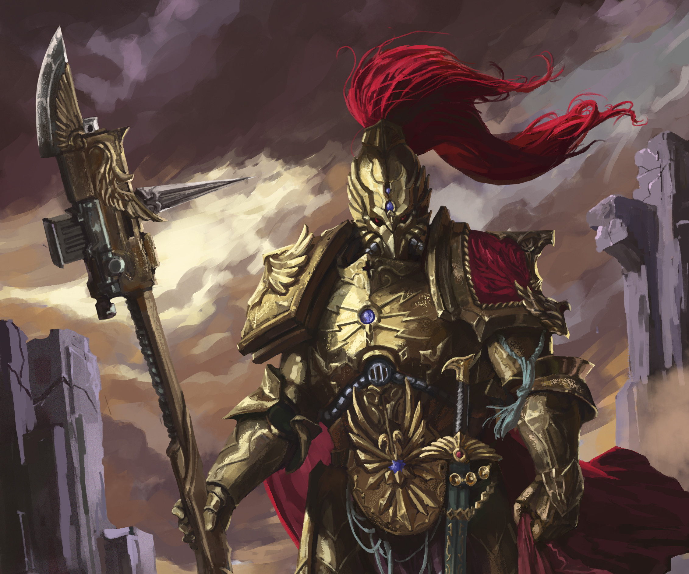 2270x1890 Adeptus Custodes, Desktop