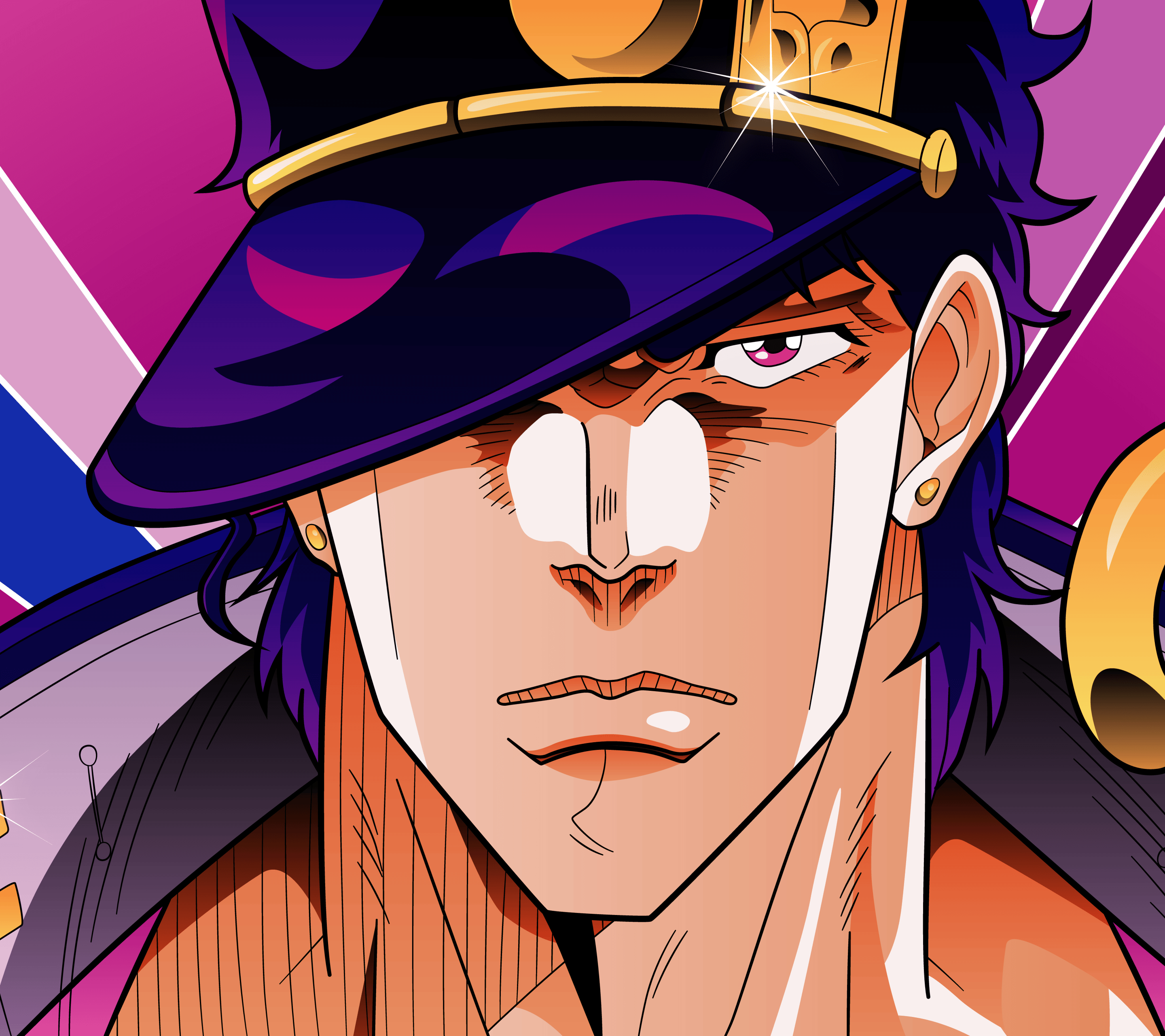 2880x2560 Moto E Jojo's Bizarre Adventure, Desktop