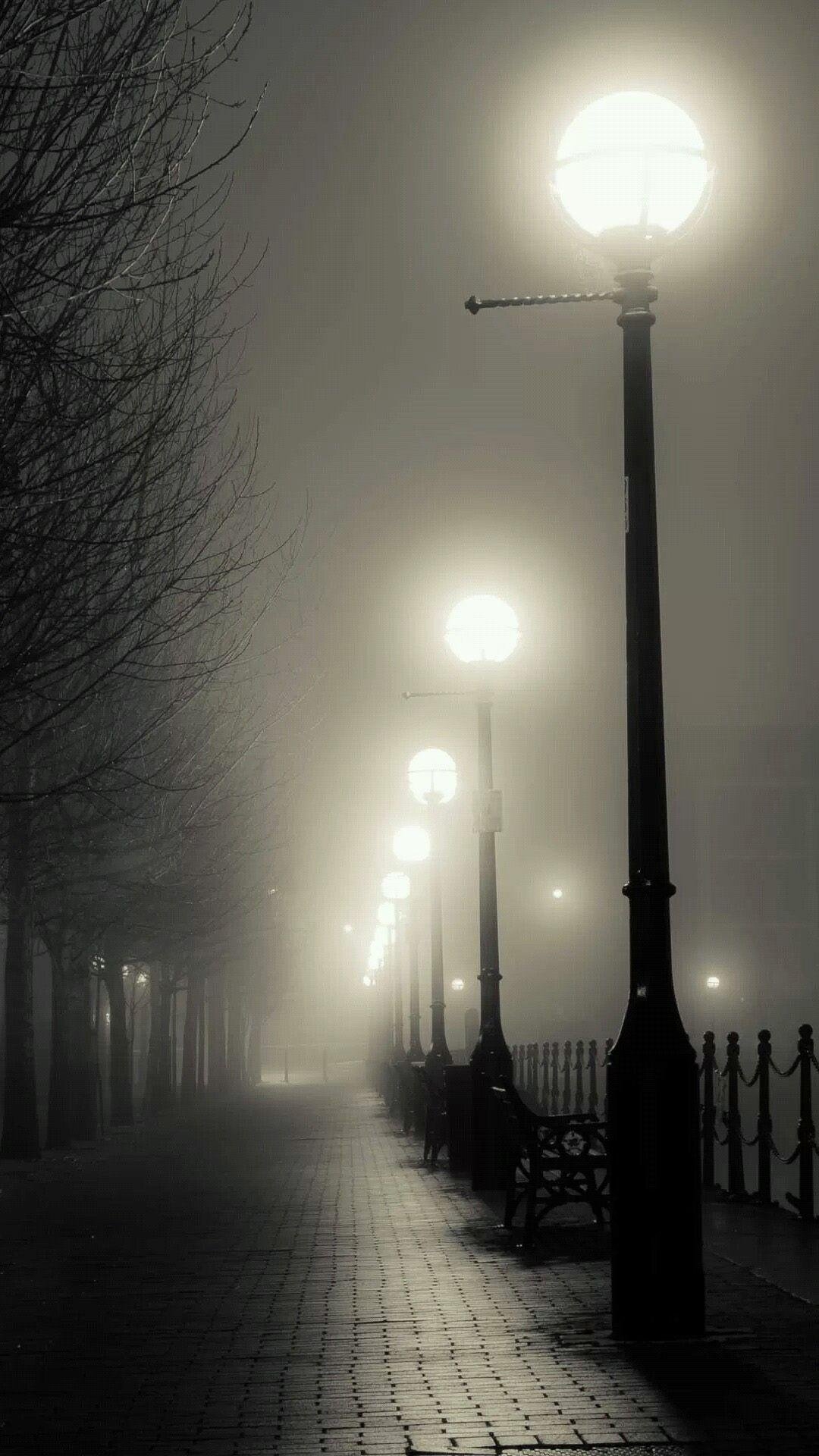 1080x1920 Street light Wallpaper Download, Phone