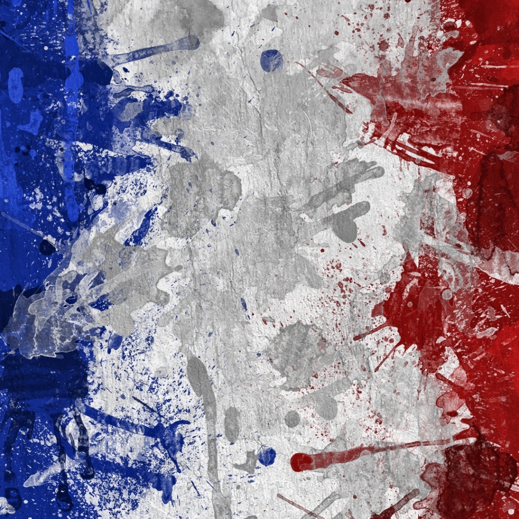 1030x1030 French Flag. iPad Wallpaper, Phone