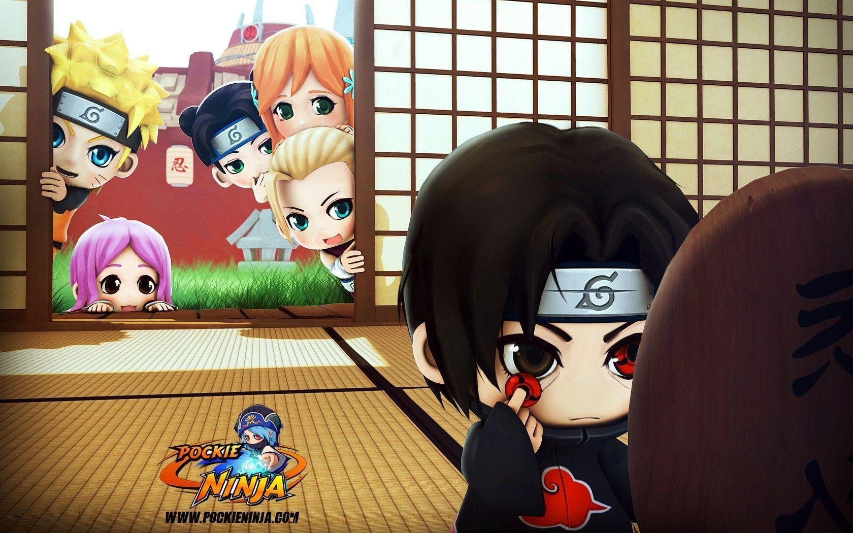 1680x1050 Download Chibi Naruto: Wallpaper, Desktop