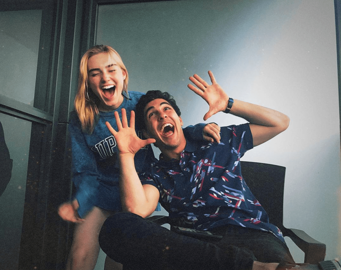 1340x1060 Disney's 'Zombies' Stars Milo Manheim and Meg Donnelly Share Behind, Desktop