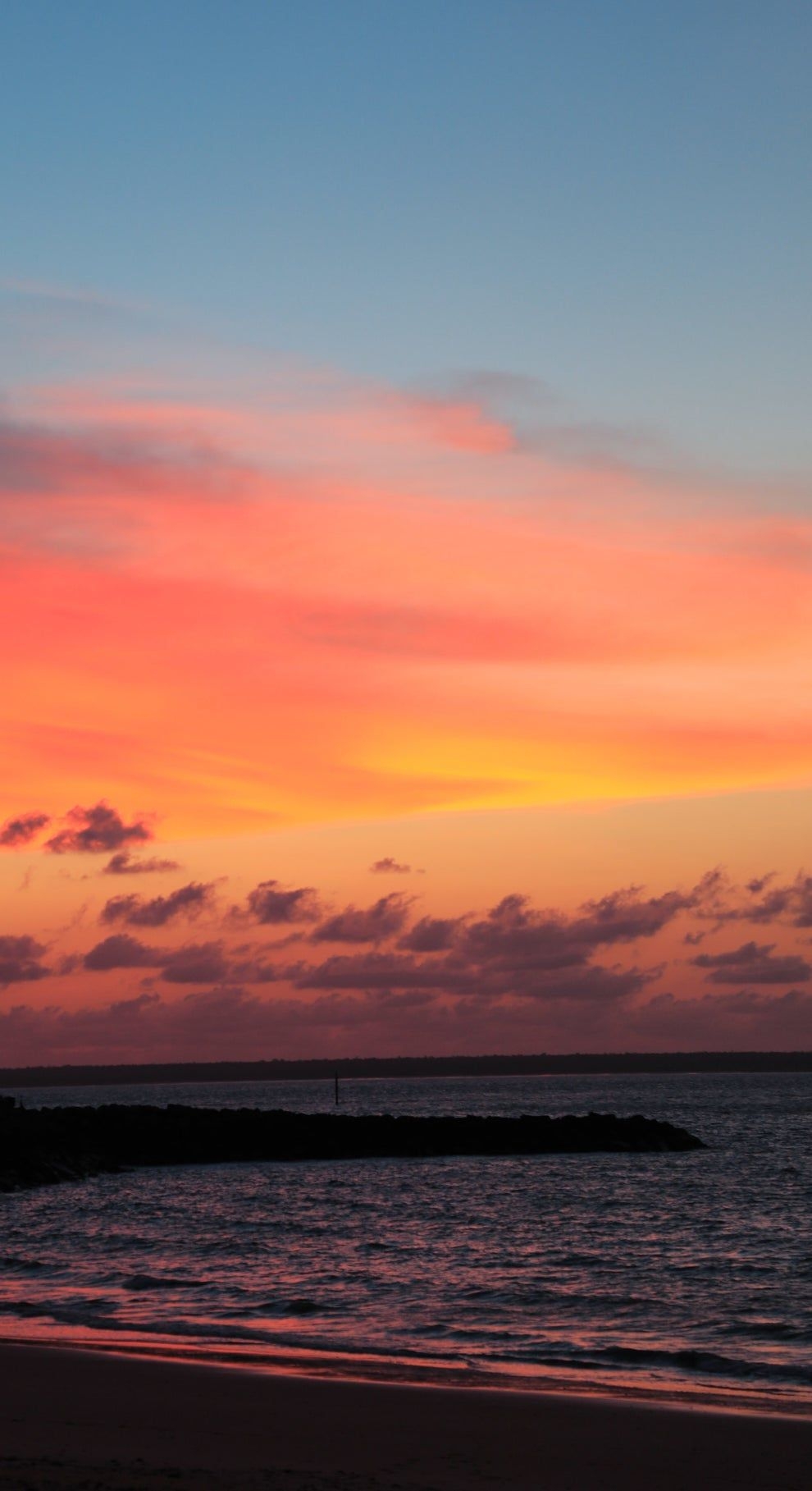 990x1820 Breathtaking Sunset Wallpaper For Your iPhone, Phone