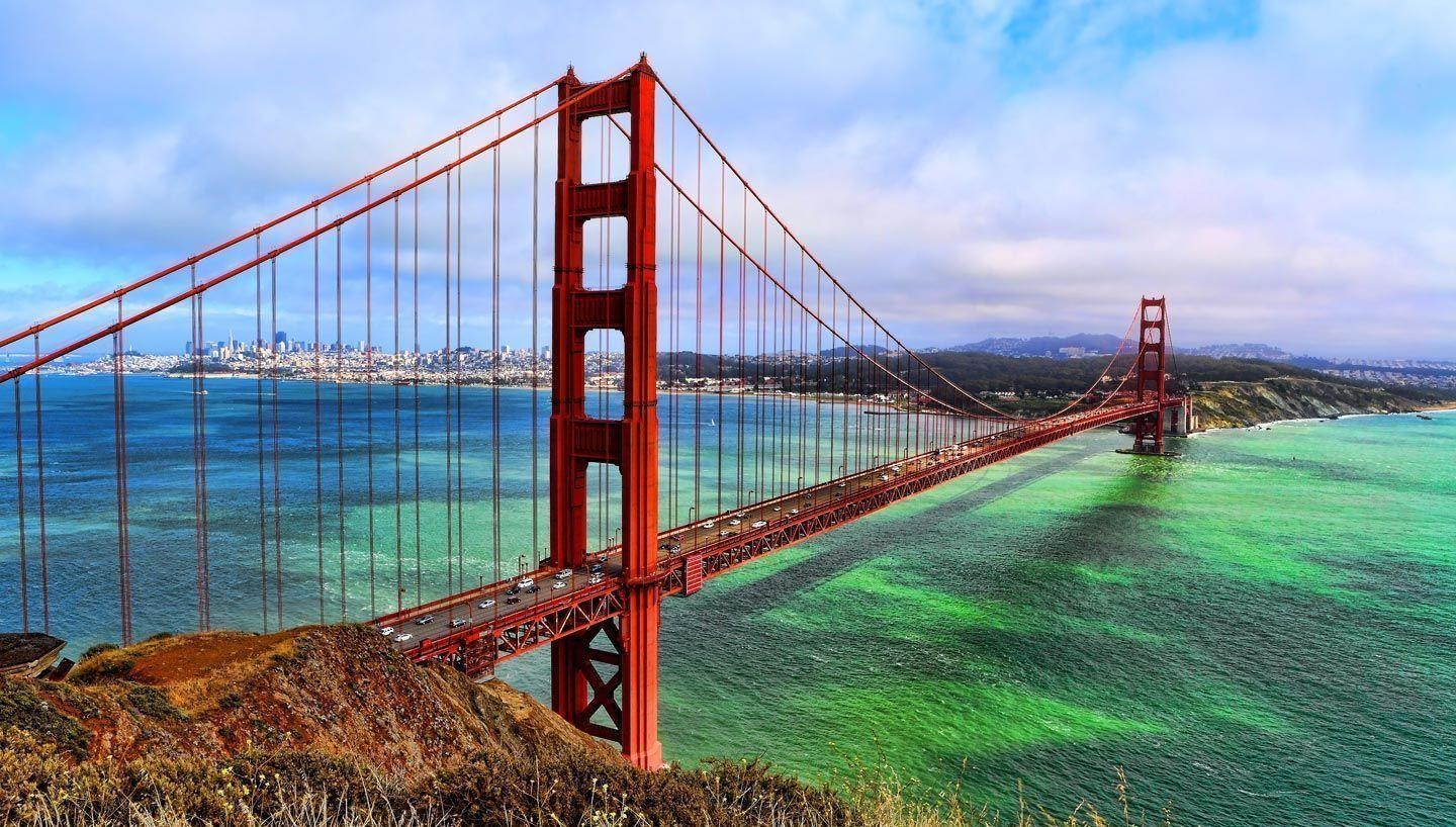 1440x820 Golden Gate Bridge Wallpaper, Desktop