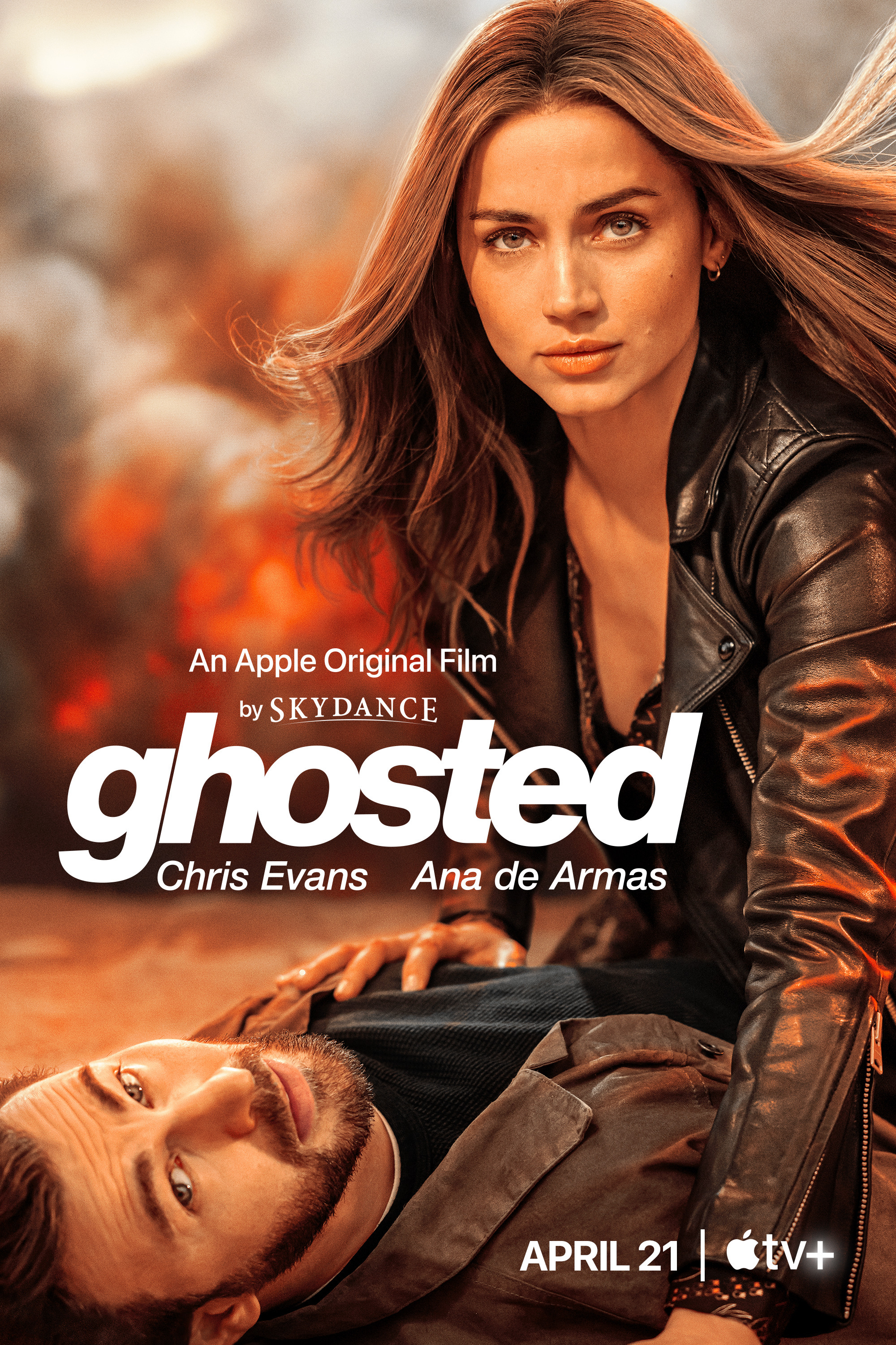 2000x3000 Ghosted Movie Poster, Phone