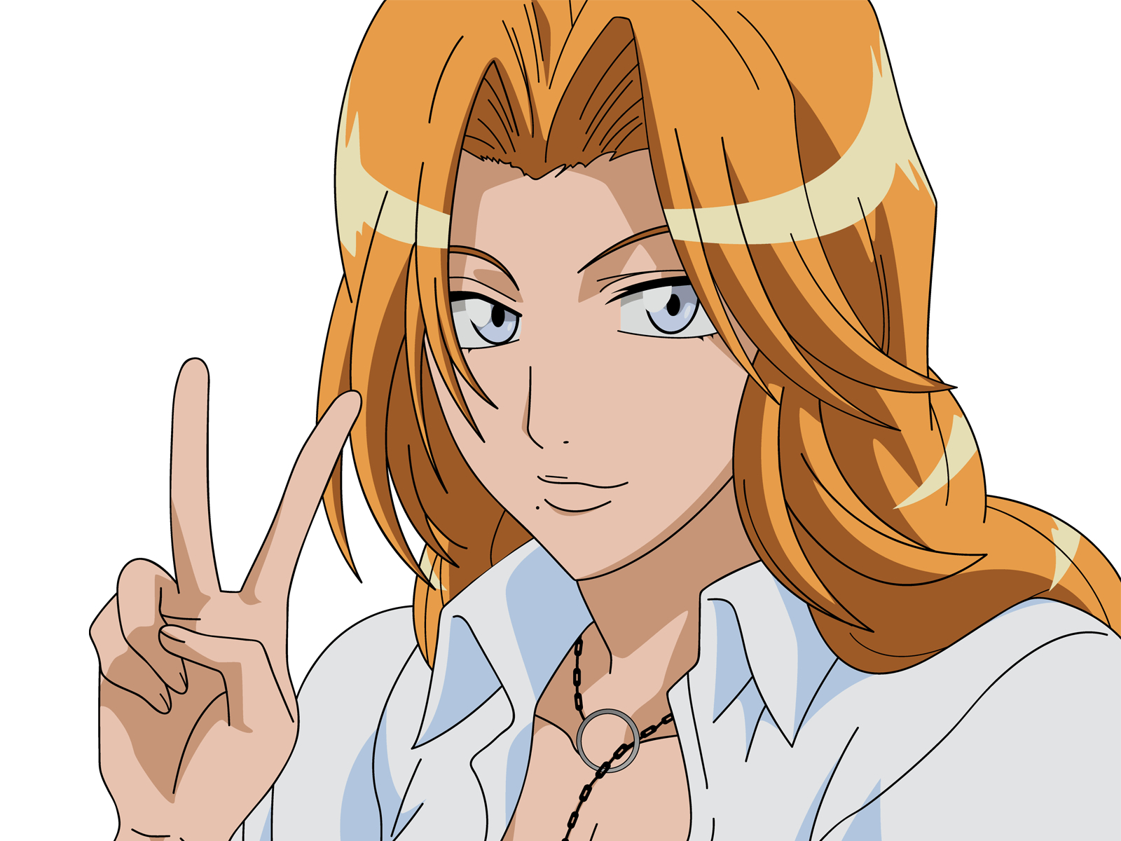 1600x1200 Matsumoto Rangiku HD Wallpaper Color Palette Tags Bleach Matsumoto, Desktop