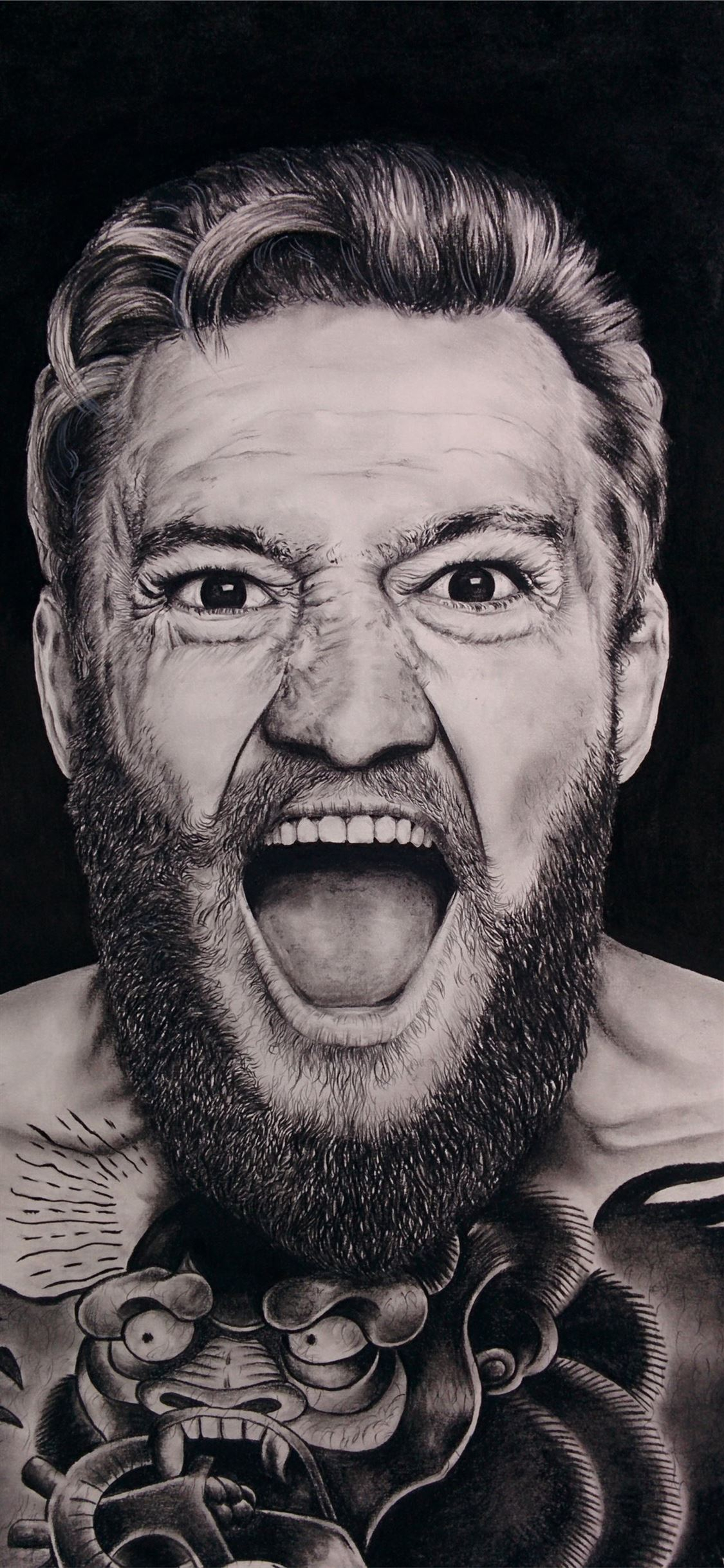 1130x2440 Conor McGregor, Phone