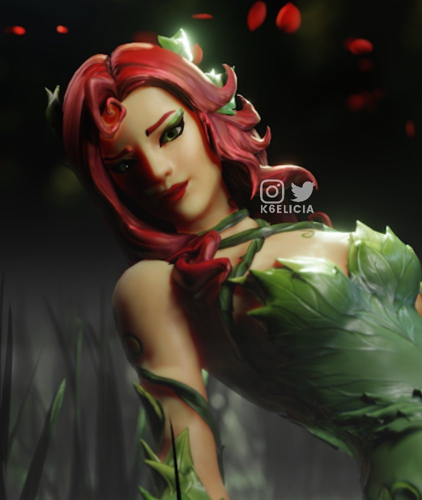 850x1000 Poison Ivy Fortnite wallpaper, Phone