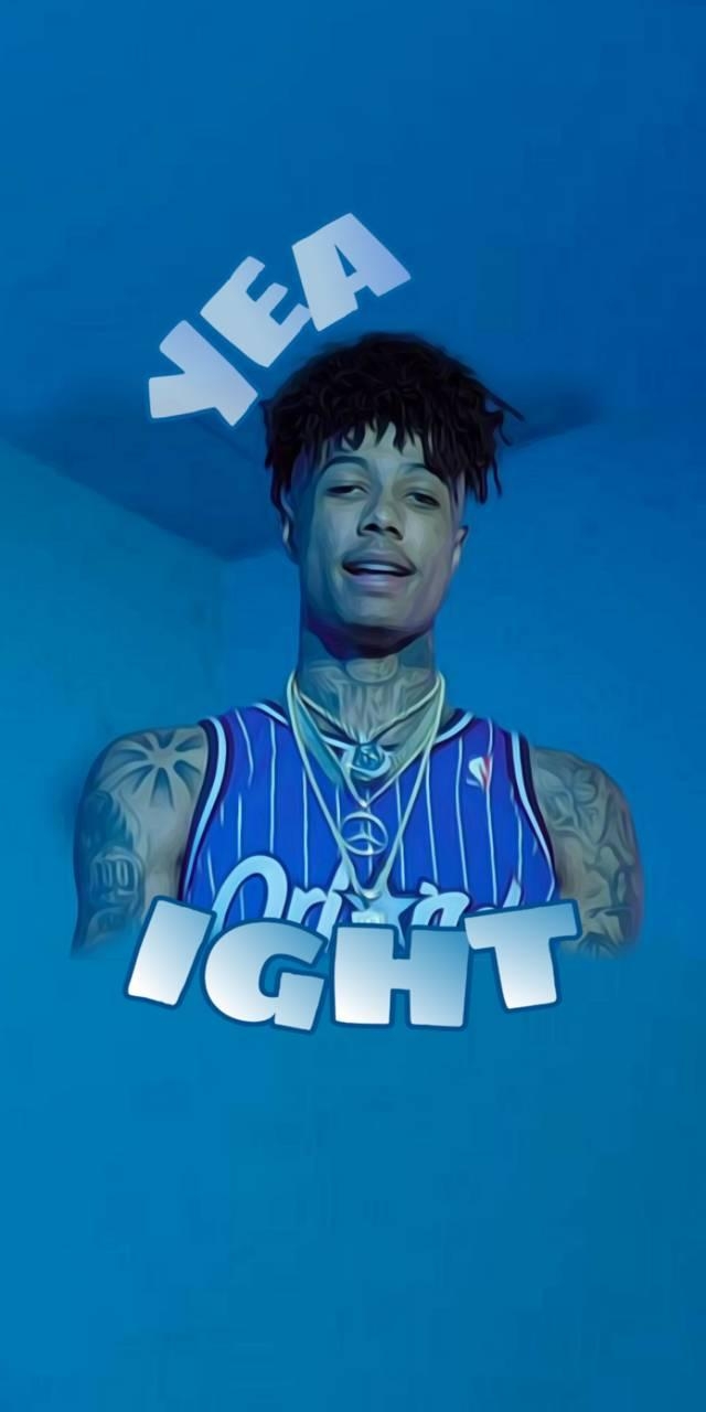 640x1280 Blueface yea ight Wallpaper, Phone